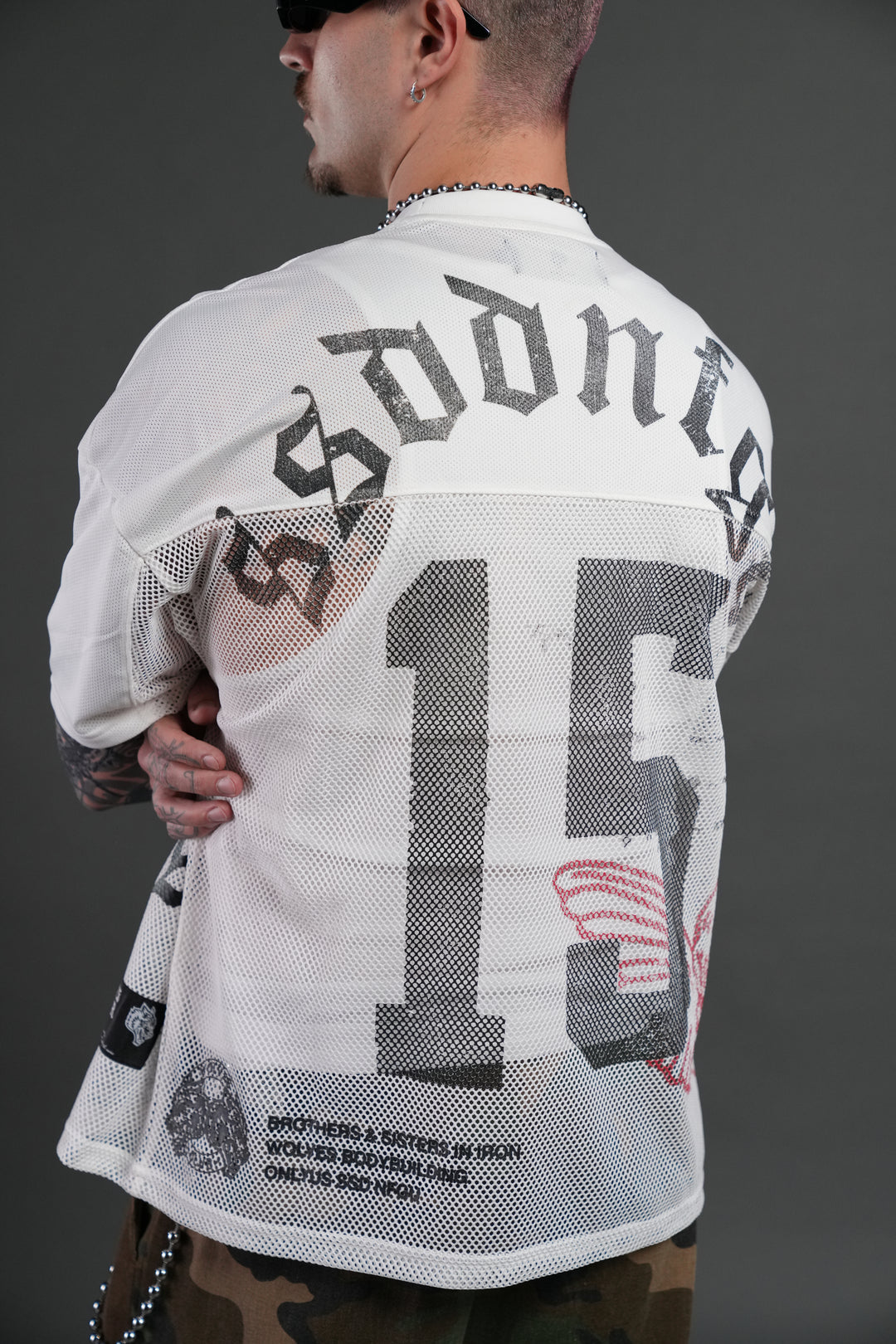 Wolves Pyramid Bobby B Jersey in White