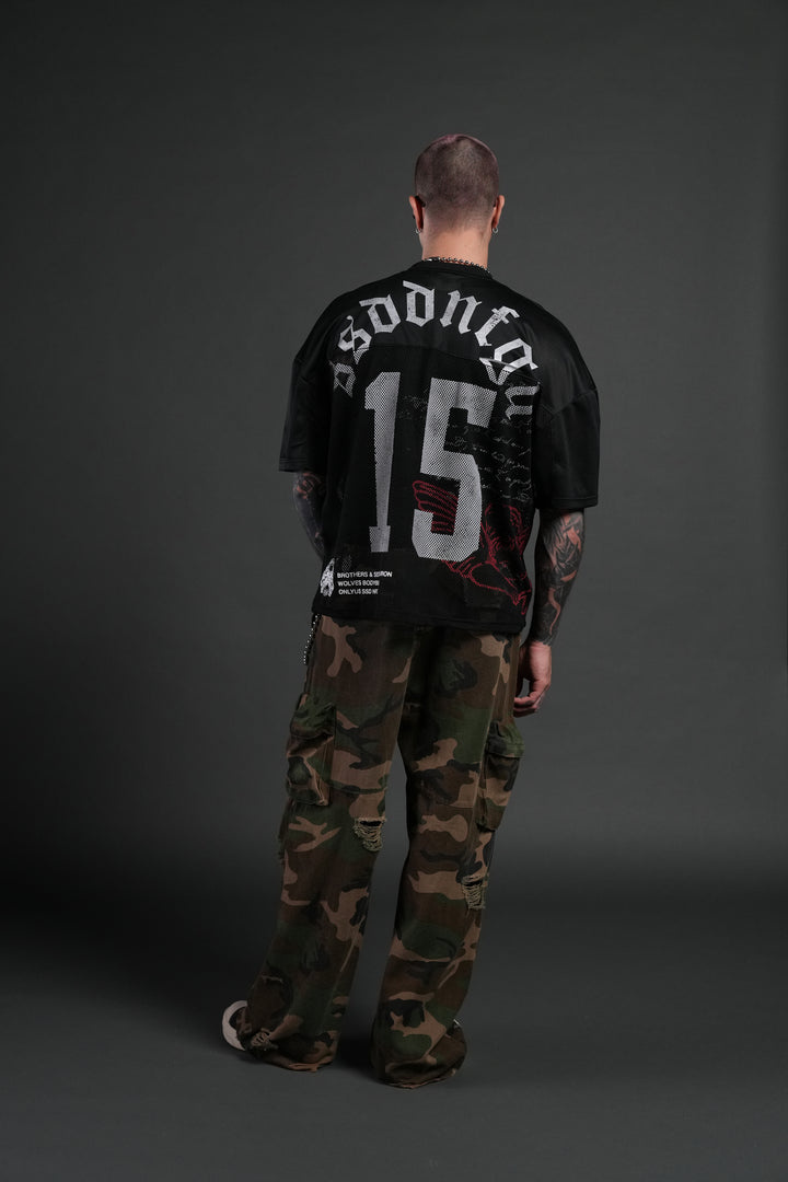 Wolves Pyramid Bobby B Jersey in Black