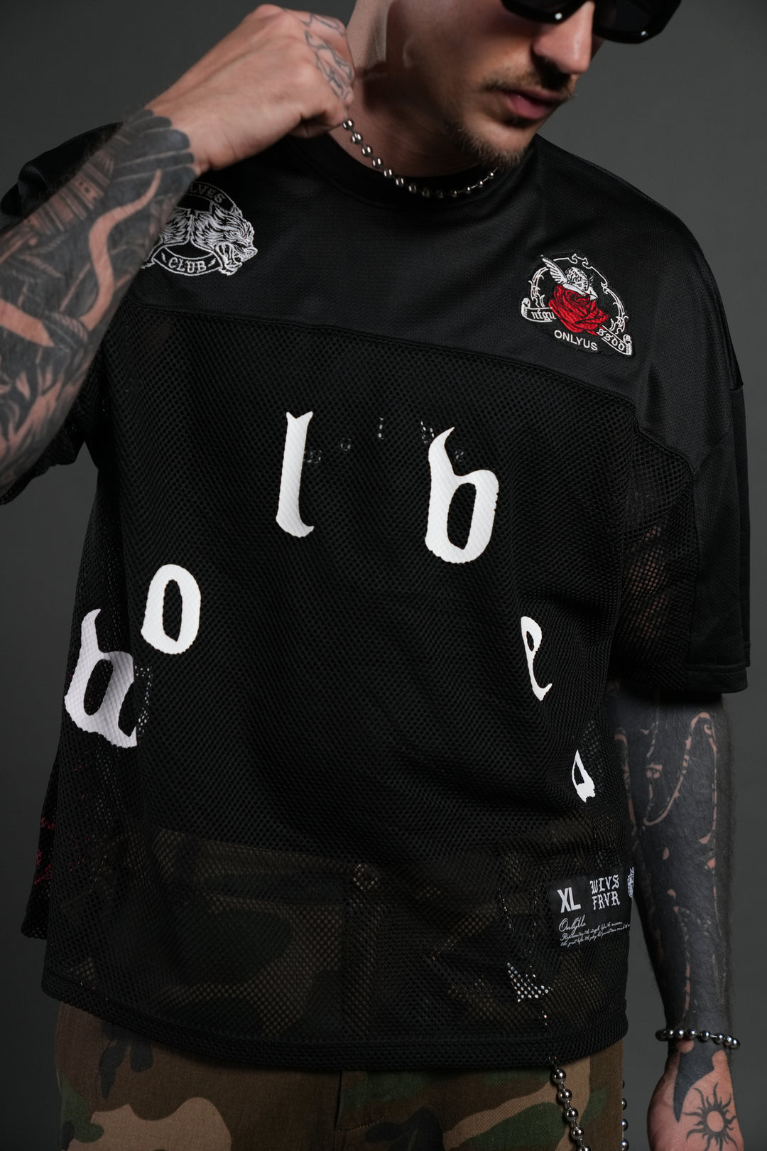 Wolves Pyramid Bobby B Jersey in Black