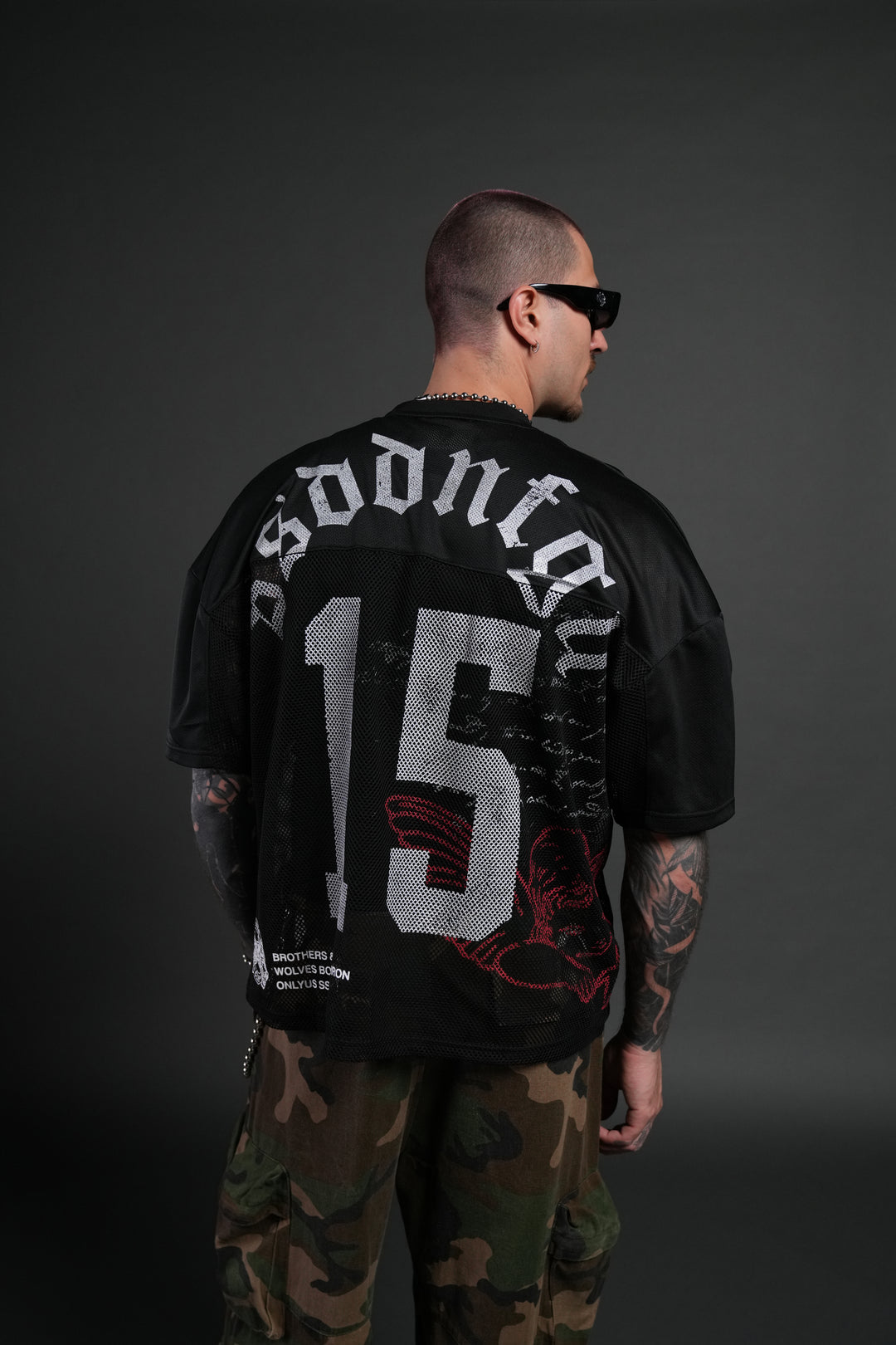 Wolves Pyramid Bobby B Jersey in Black