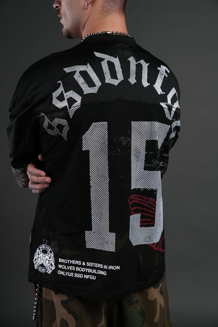 Wolves Pyramid Bobby B Jersey in Black