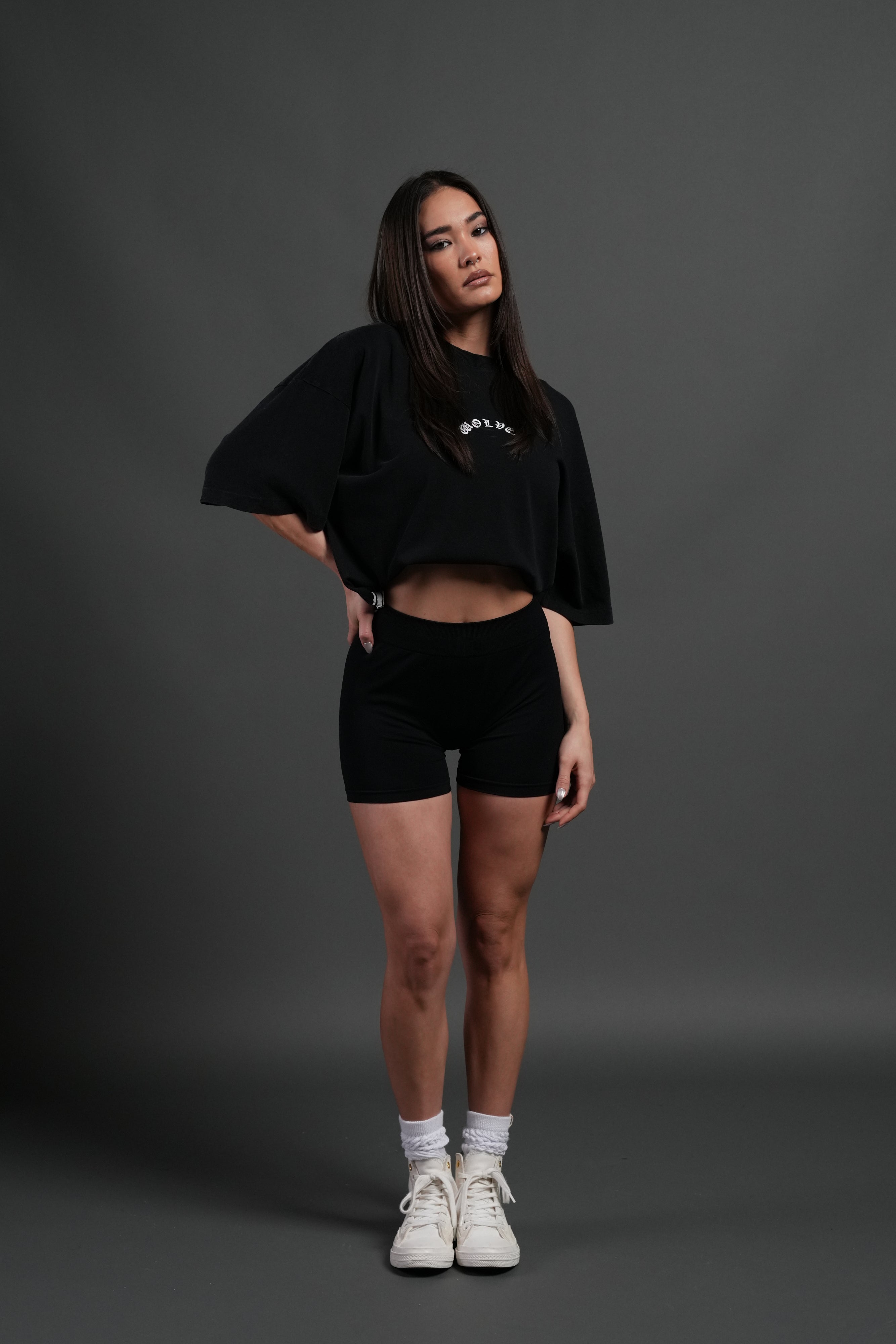 Next Of Kin NFGU Premium Oversized Tee in Black