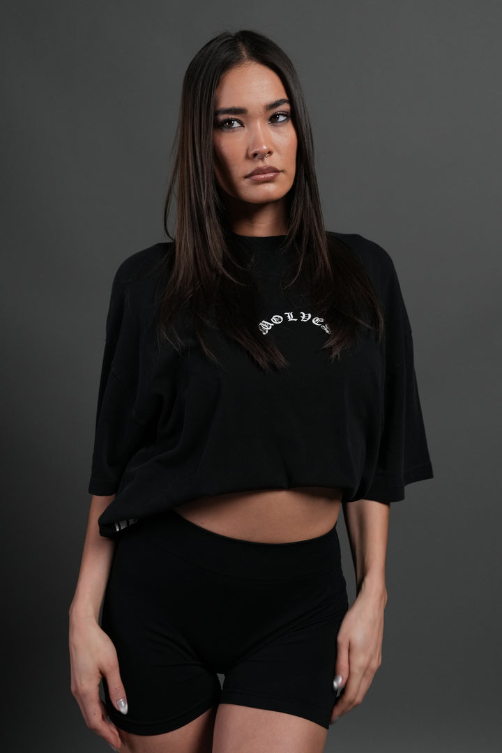 Next Of Kin NFGU Premium Oversized Tee in Black