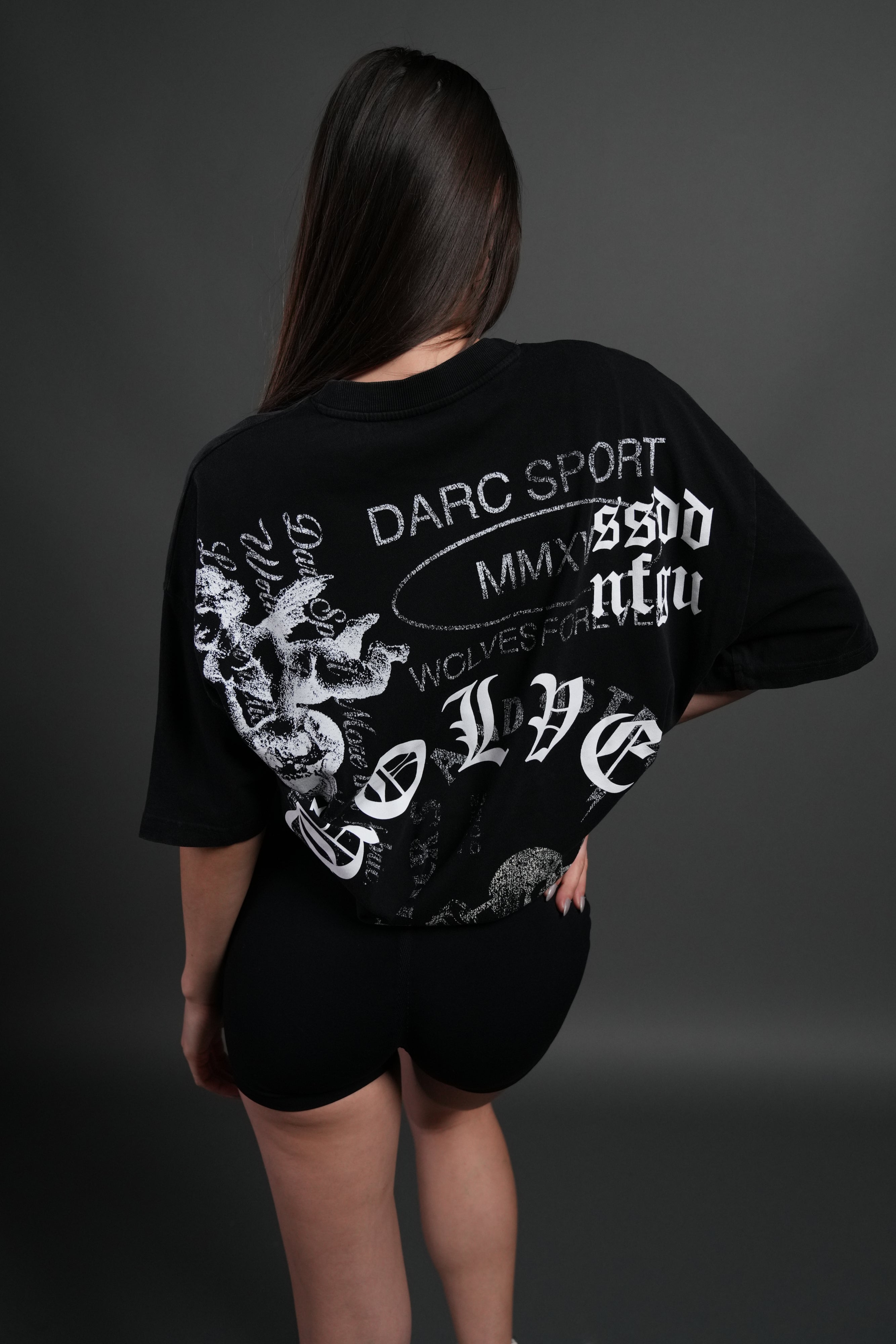Next Of Kin NFGU Premium Oversized Tee in Black