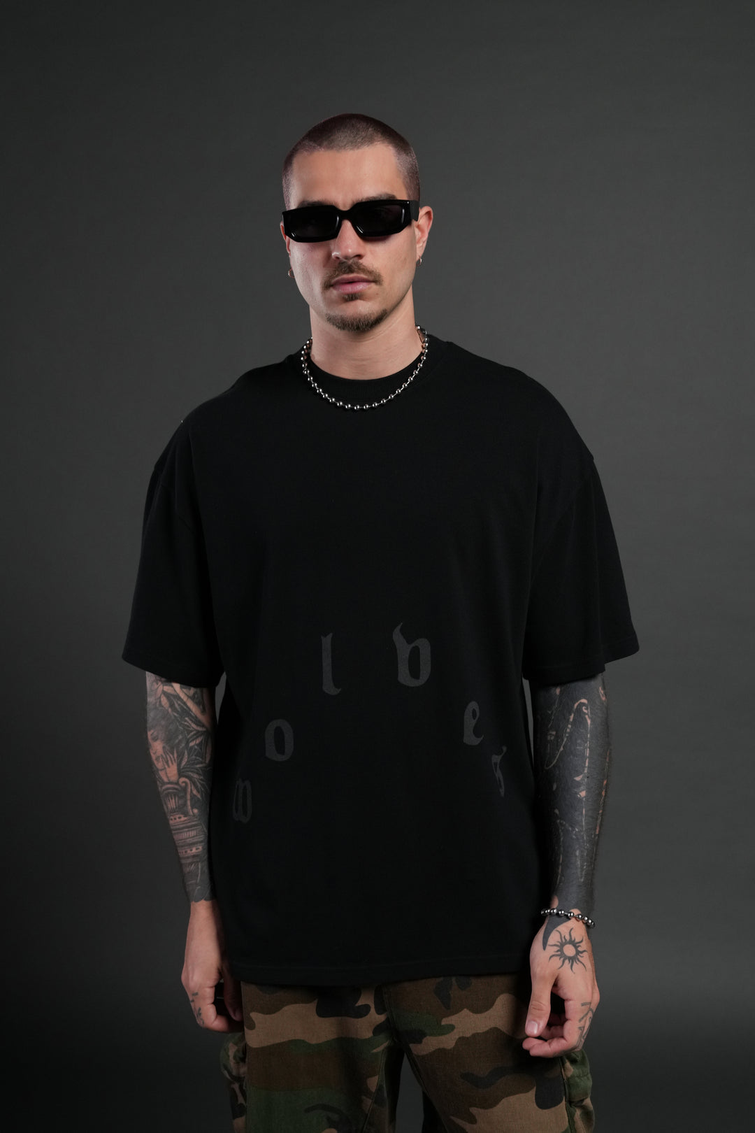 You Are the Reason Premium Oversized Tee in Black
