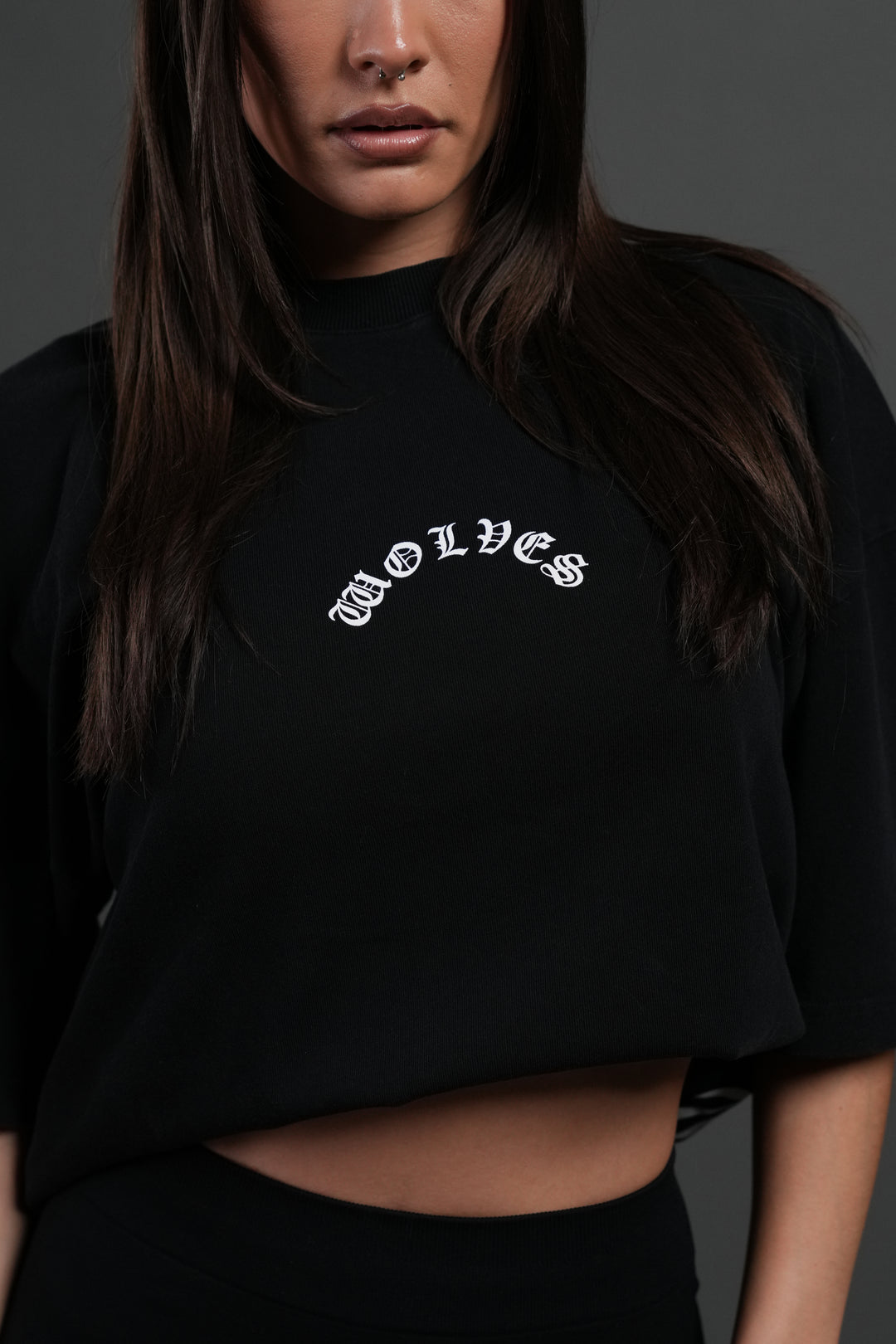 Next Of Kin NFGU Premium Oversized Tee in Black