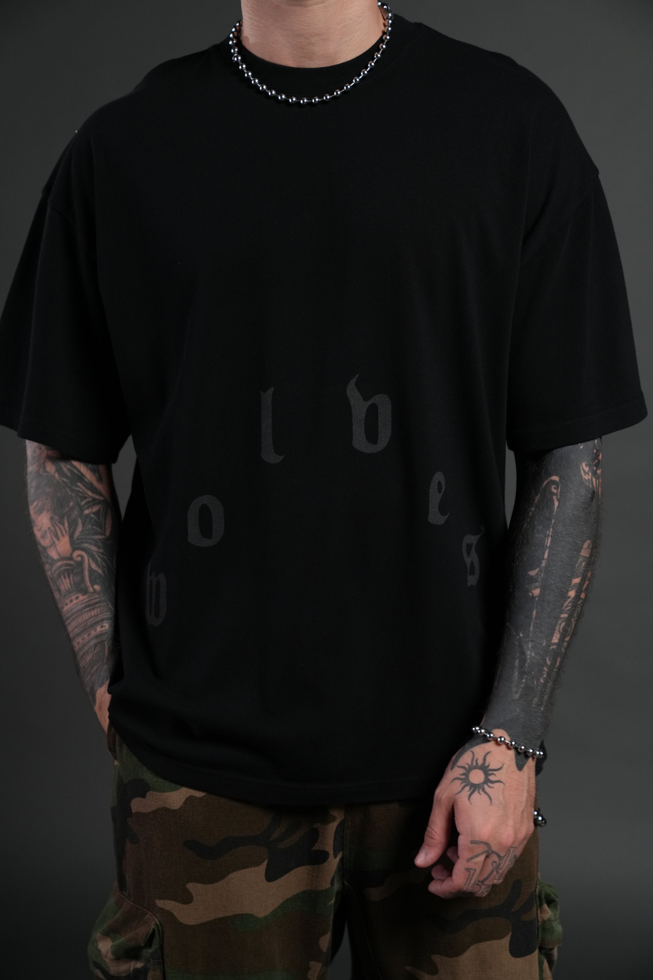 You Are the Reason Premium Oversized Tee in Black