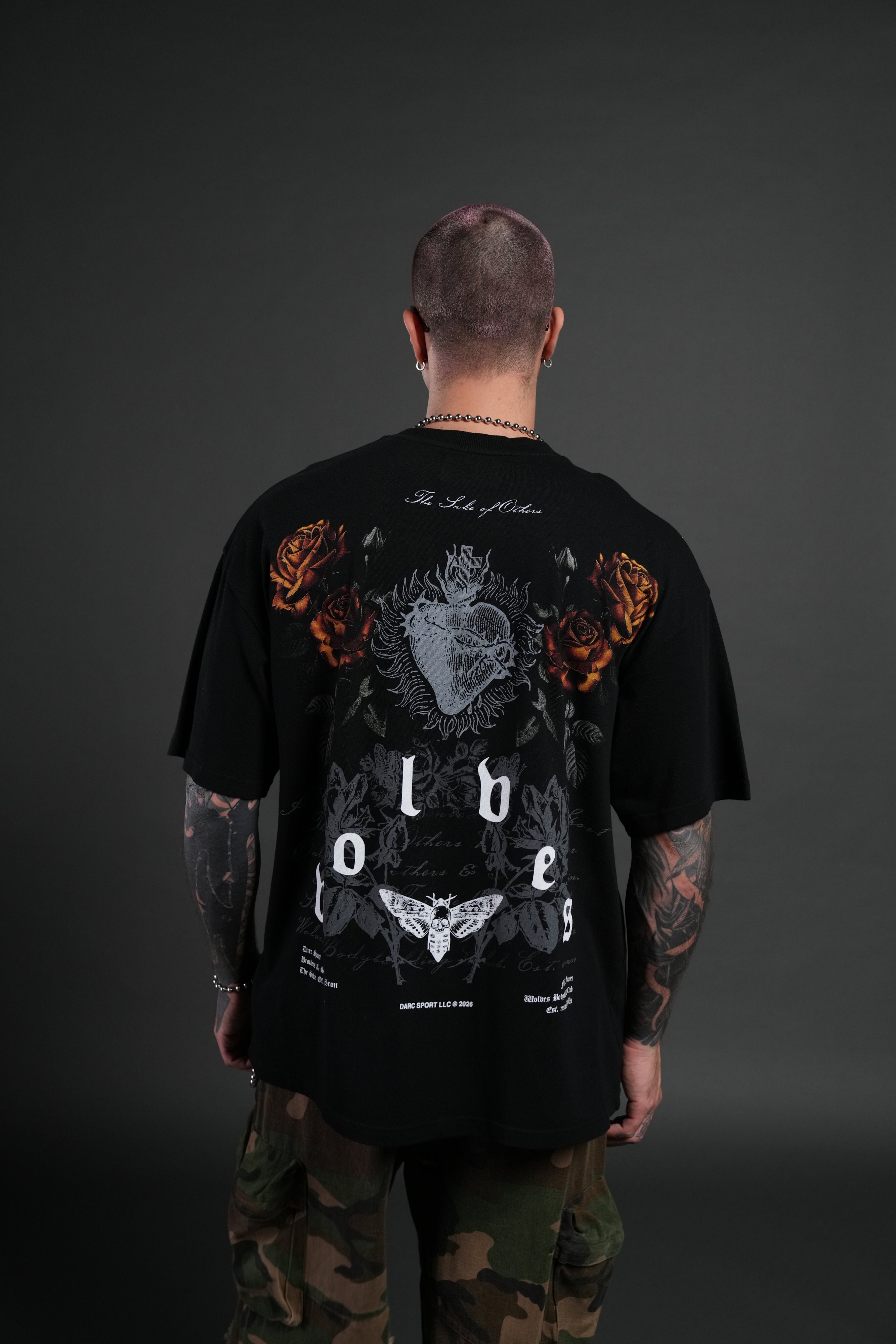 You Are the Reason Premium Oversized Tee in Black