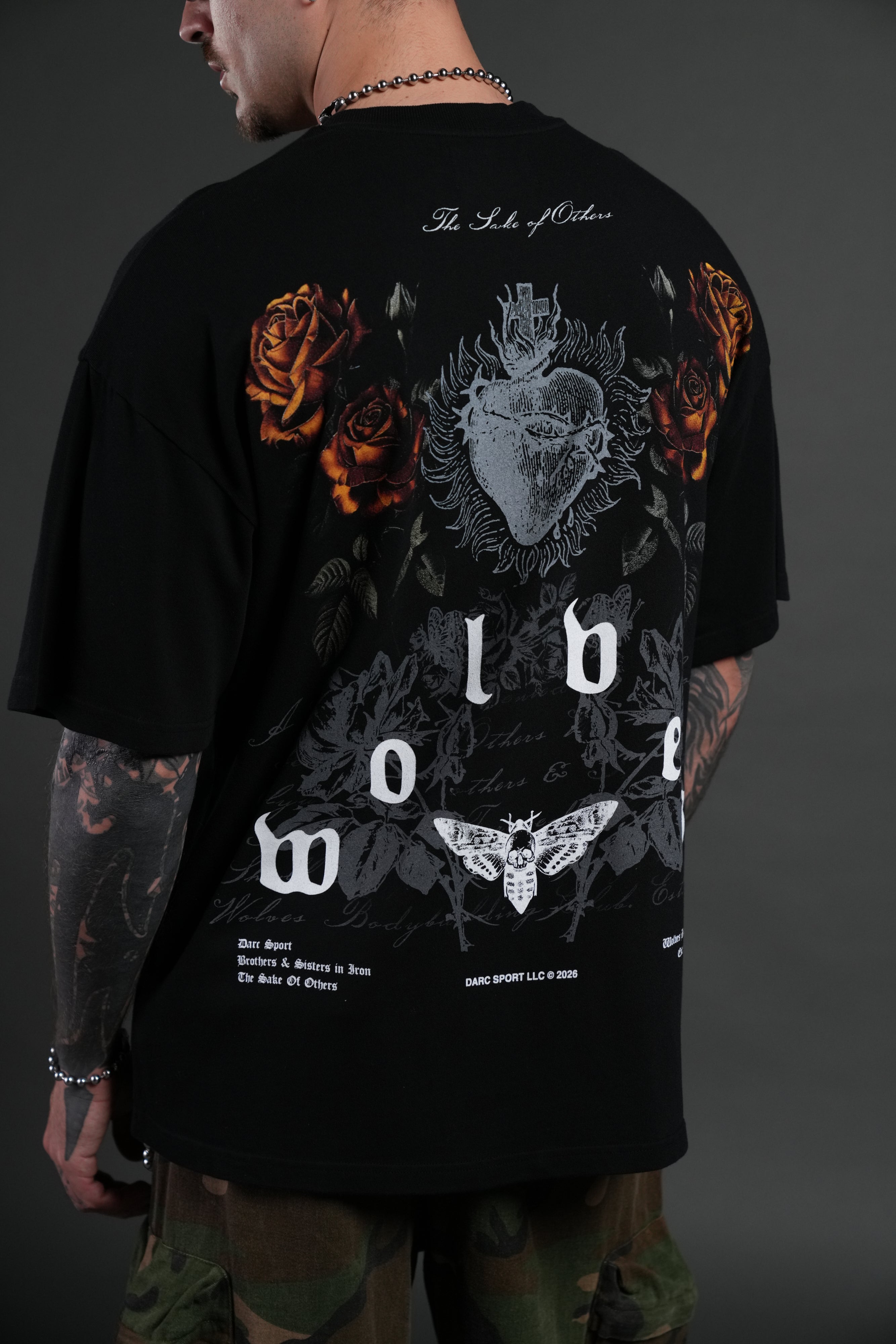 You Are the Reason Premium Oversized Tee in Black