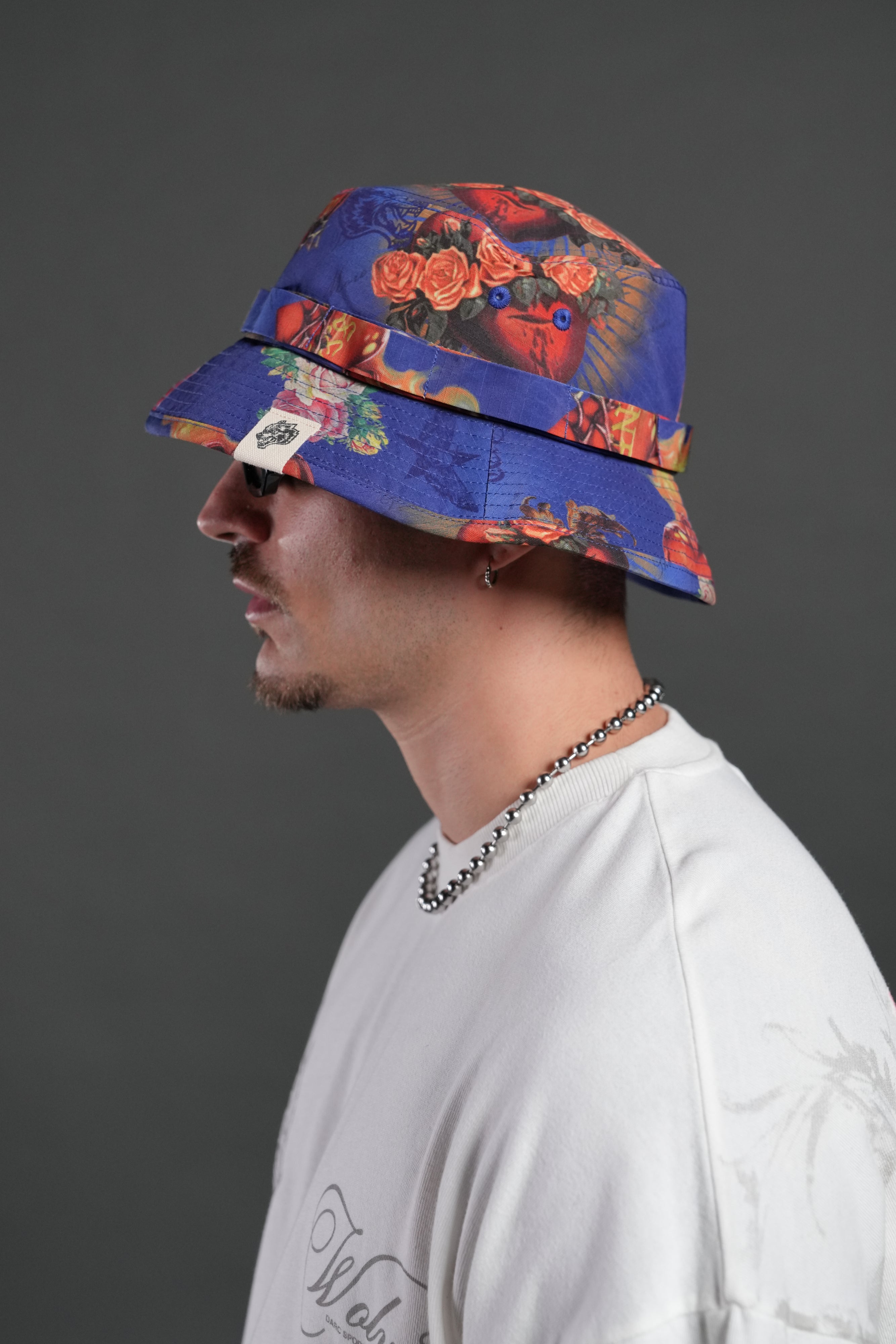 Wolf Patch V2 Boonie Bucket Hat in Corazon de Fuego