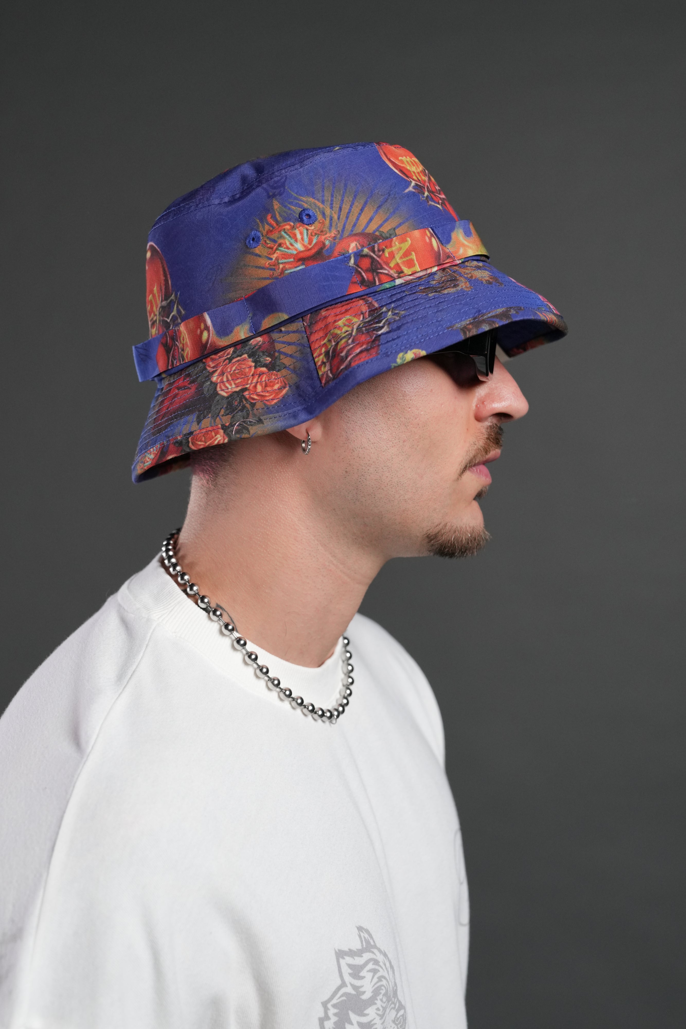 Wolf Patch V2 Boonie Bucket Hat in Corazon de Fuego
