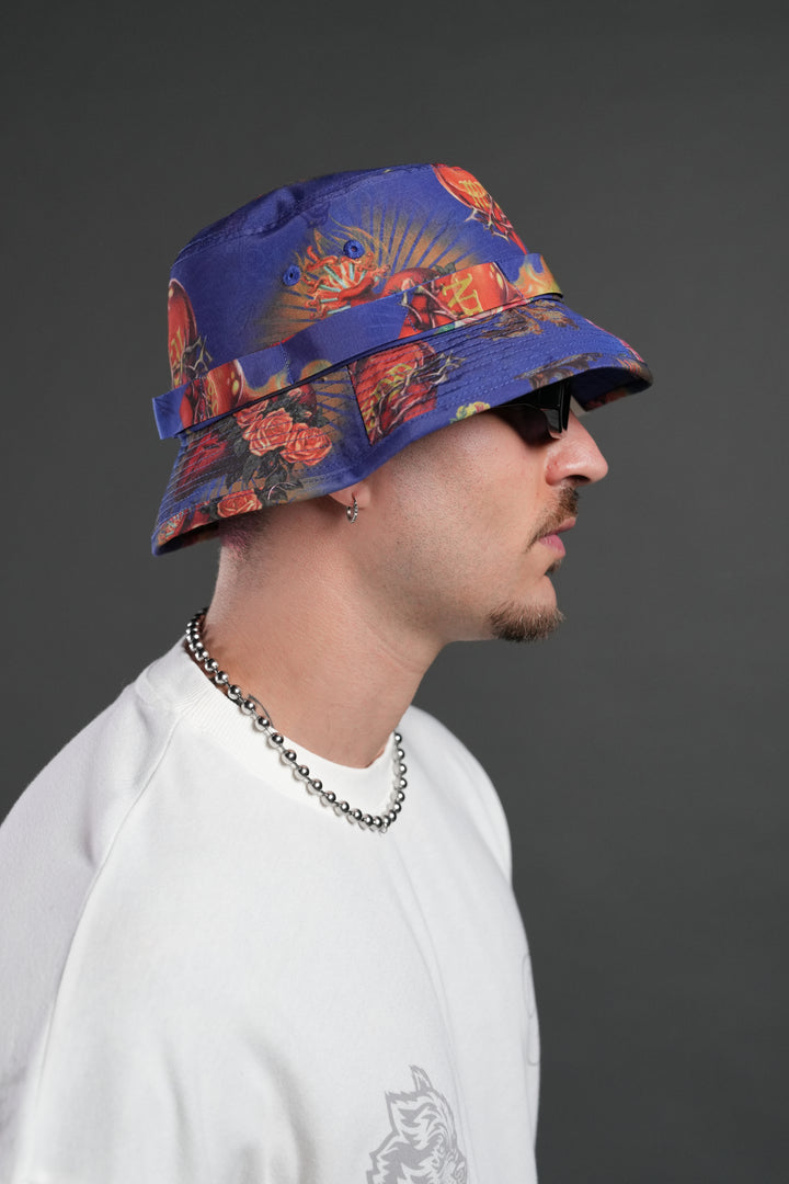 Wolf Patch V2 Boonie Bucket Hat in Corazon de Fuego