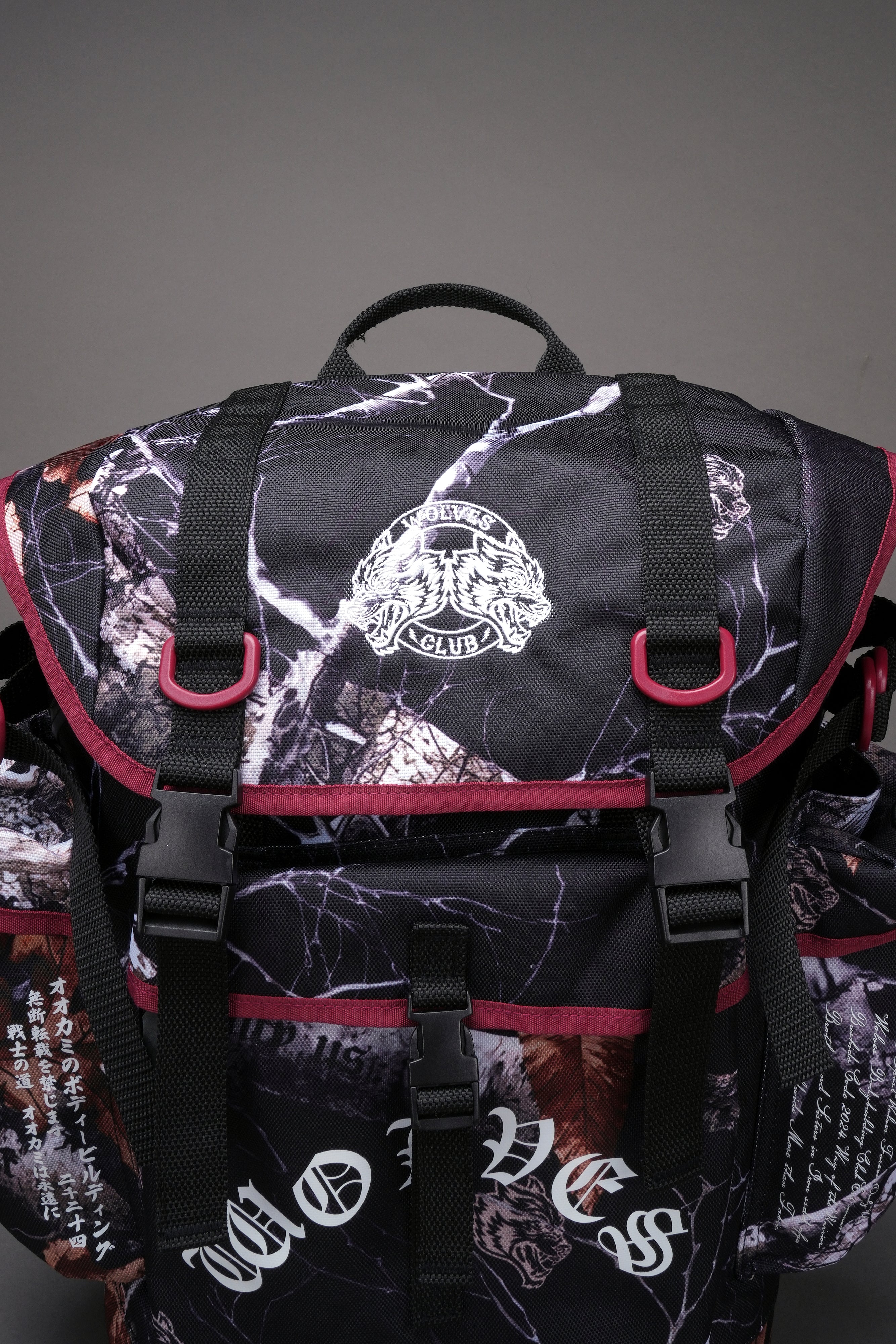 Okami Traveler Backpack in Darc Woodland Camo