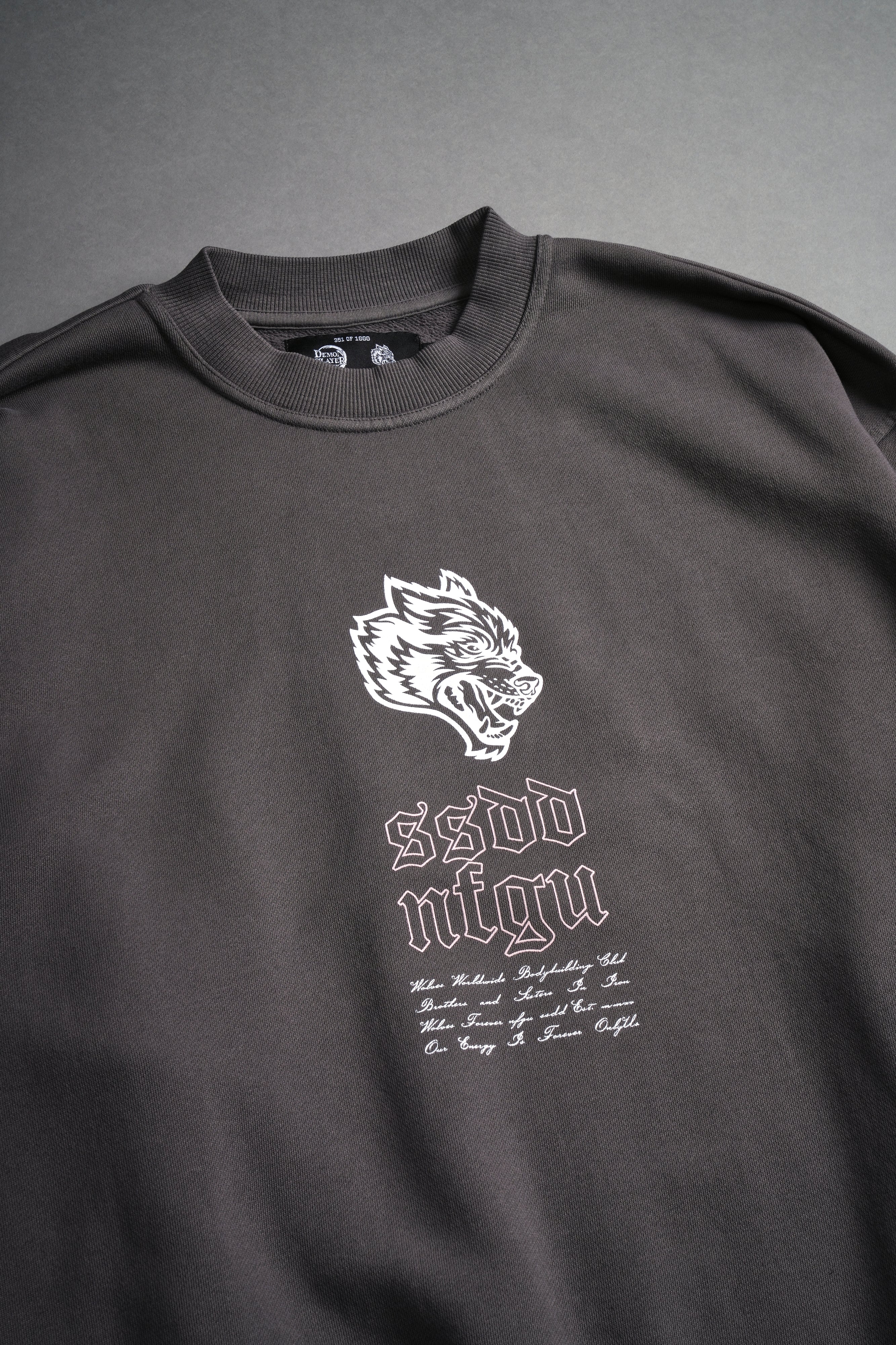 Breath Of Wolves London Crewneck in Wolf Gray – DarcSport