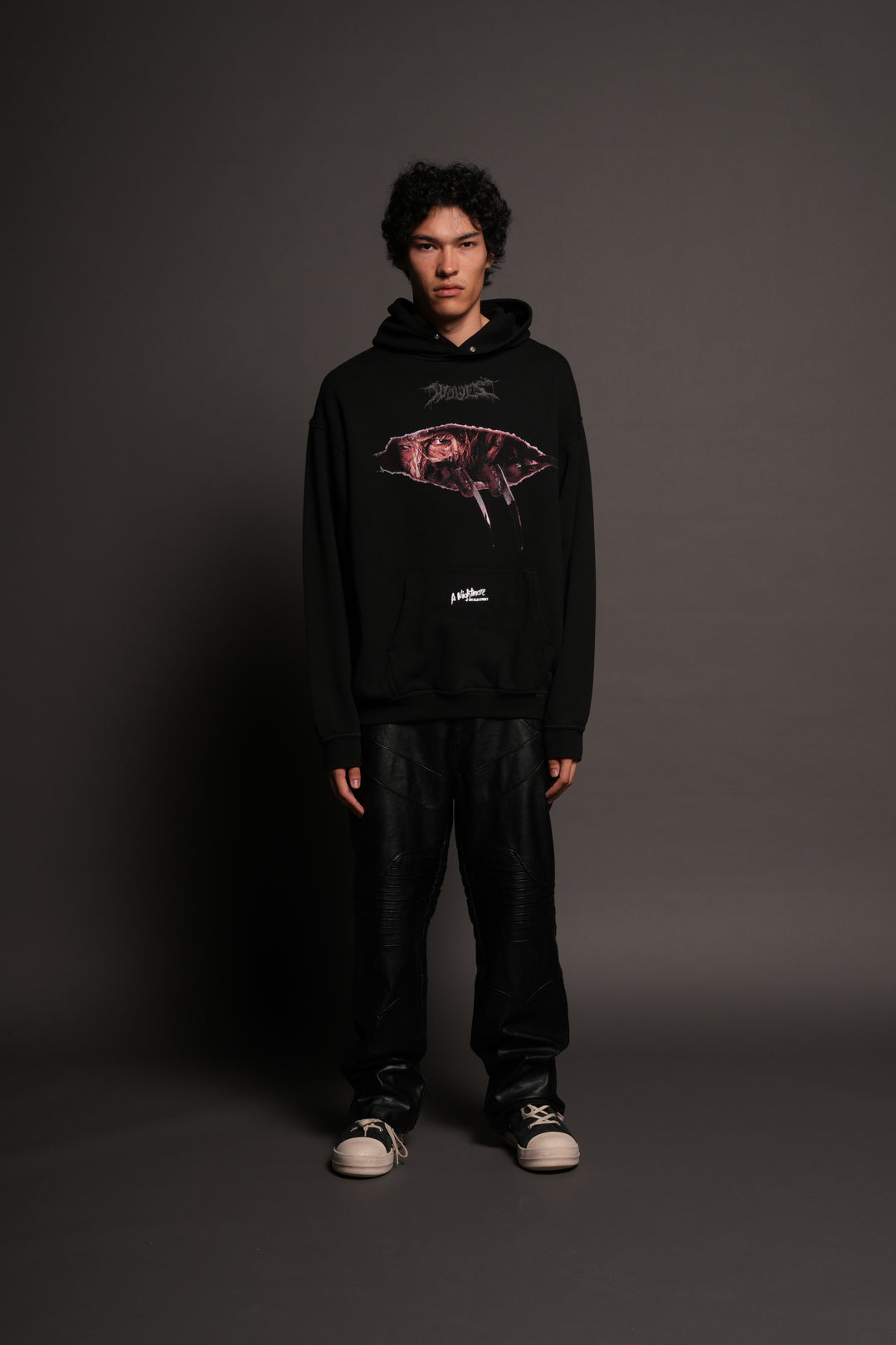 Dont Sleep Pierce Hoodie In Black