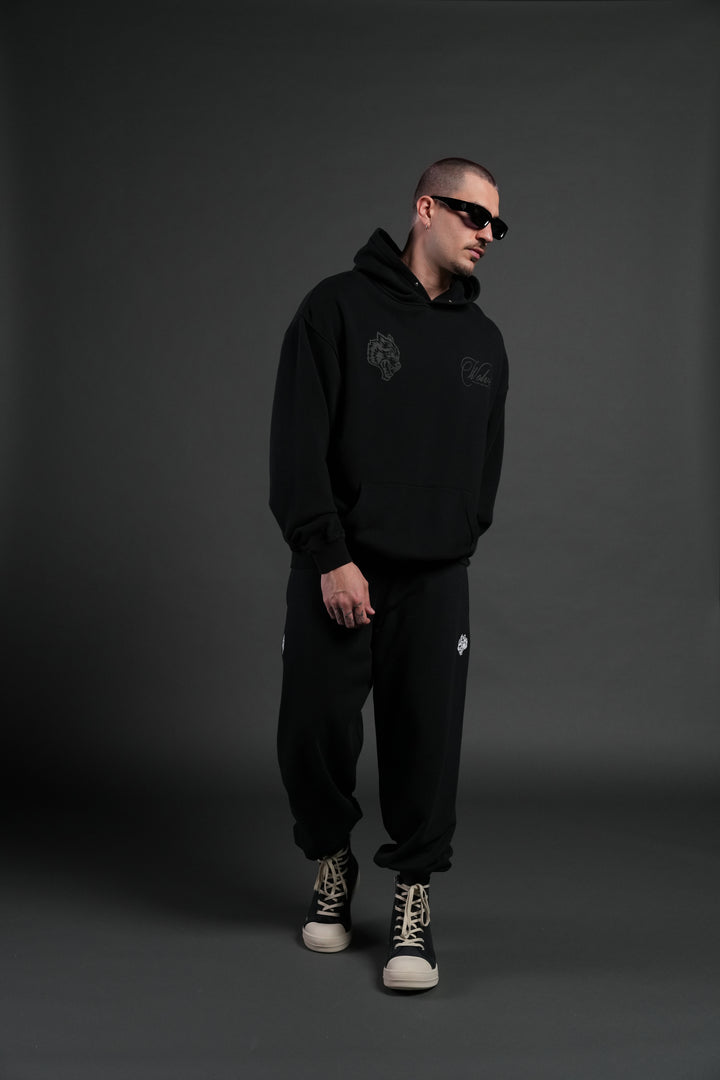 Nocturne Bloom "Pierce" Hoodie in Black