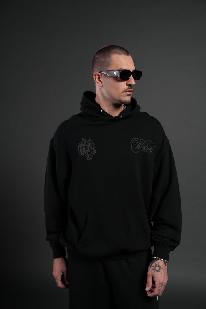 Nocturne Bloom "Pierce" Hoodie in Black