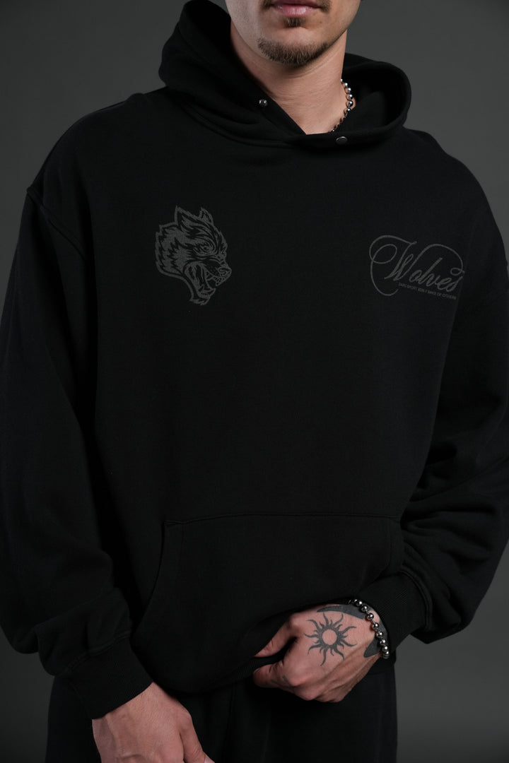 Nocturne Bloom "Pierce" Hoodie in Black