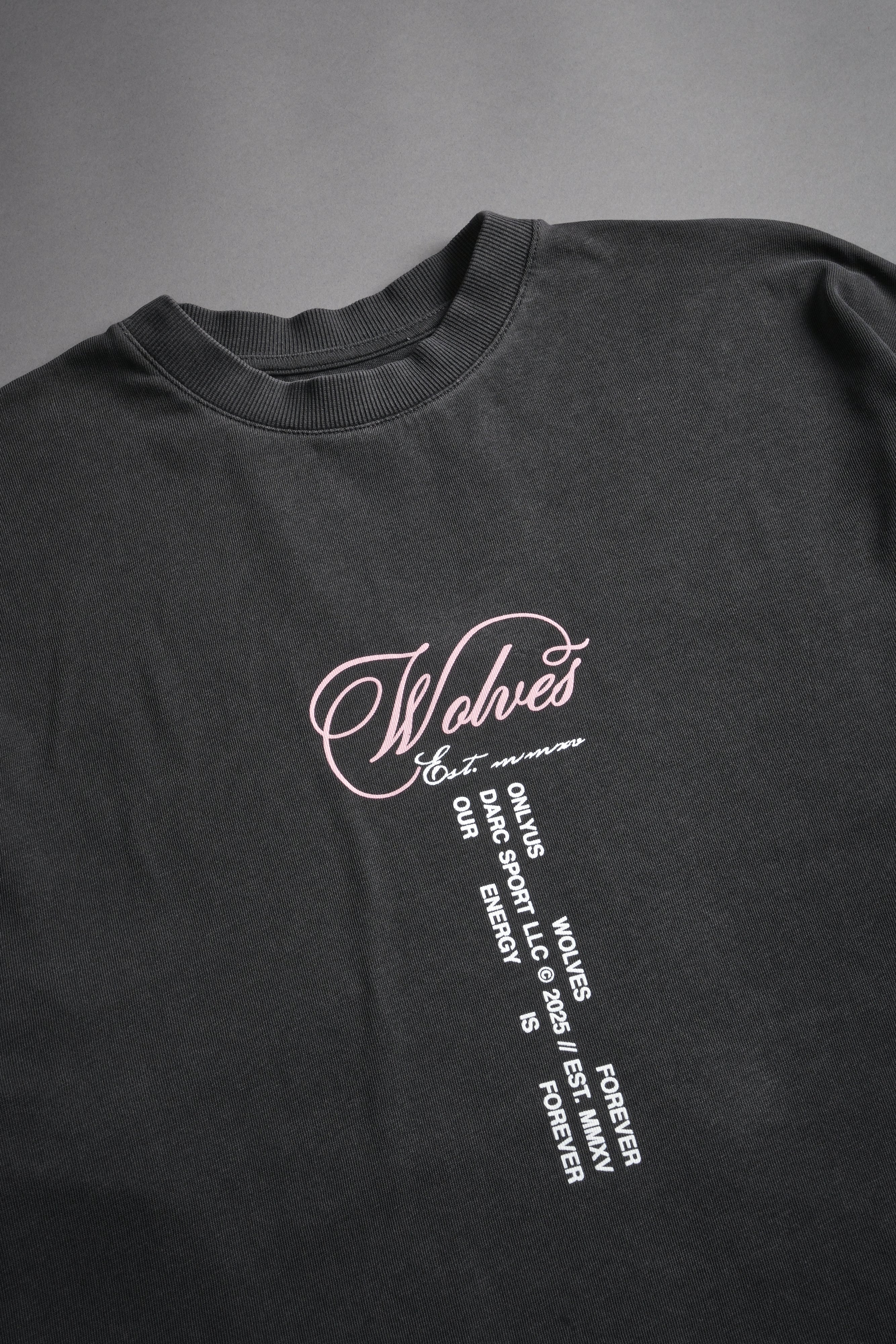 (1 Of 500) Wrath of Ogre "Premium" Oversized Tee in Wolf Gray