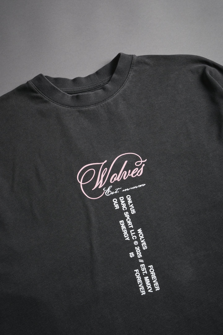 (1 Of 500) Wrath of Ogre "Premium" Oversized Tee in Wolf Gray