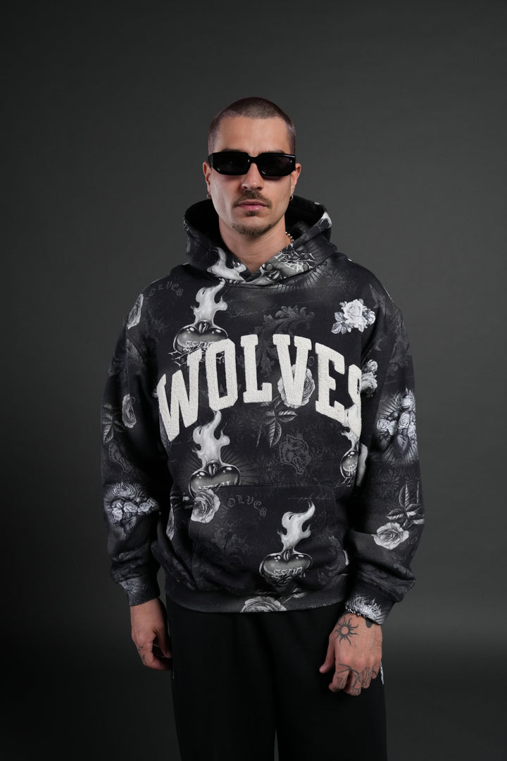 Always Loyal "Pierce" Hoodie in Corazon de Oscuridad Tonal