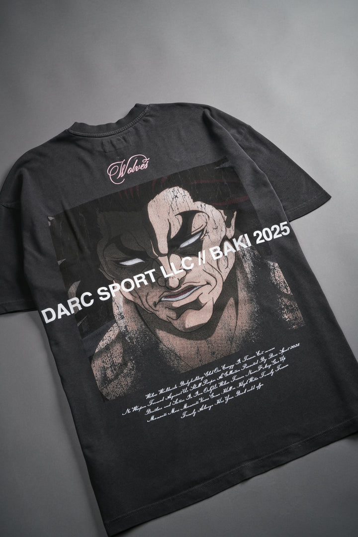(1 Of 500) Wrath of Ogre "Premium" Oversized Tee in Wolf Gray