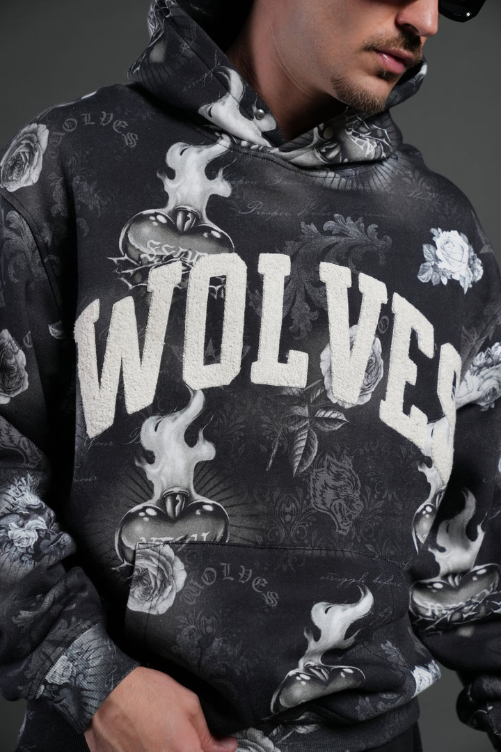 Always Loyal "Pierce" Hoodie in Corazon de Oscuridad Tonal