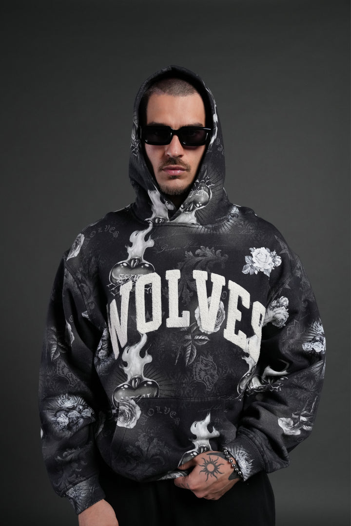 Always Loyal "Pierce" Hoodie in Corazon de Oscuridad Tonal