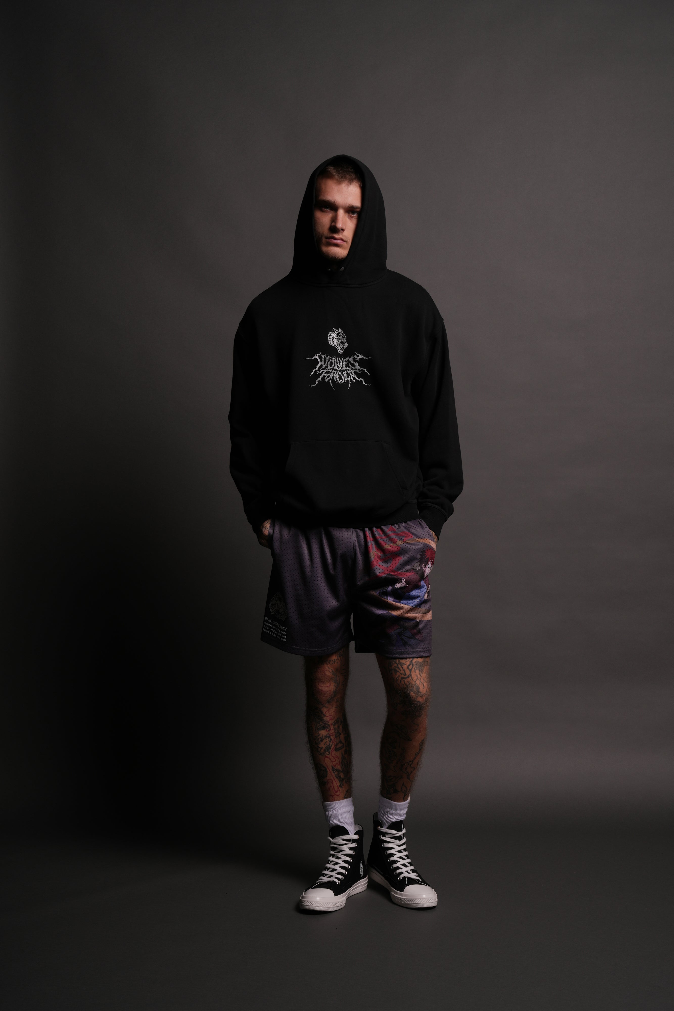 His Resolve "Pierce" Hoodie in Black