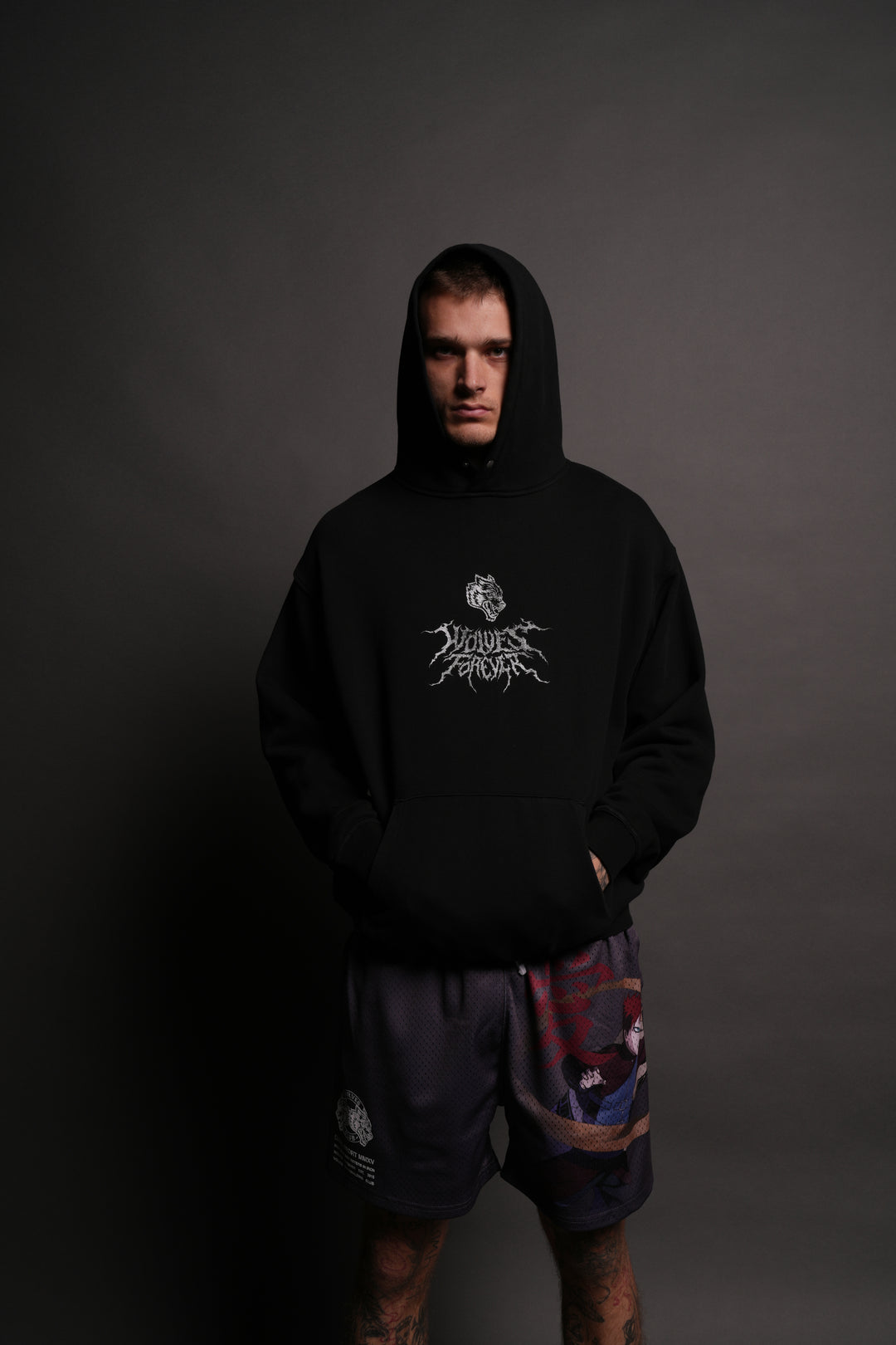 His Resolve "Pierce" Hoodie in Black