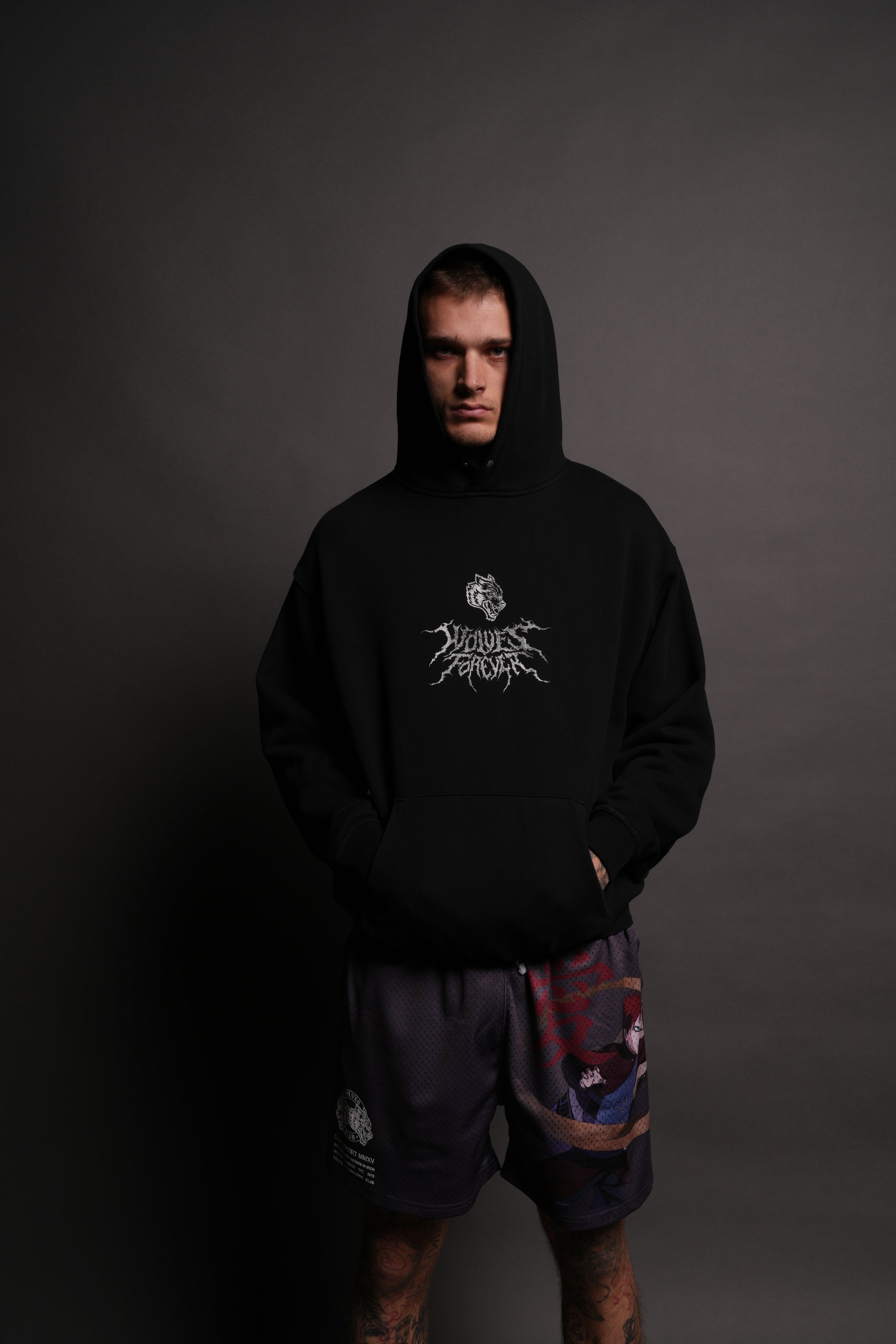 His Resolve "Pierce" Hoodie in Black