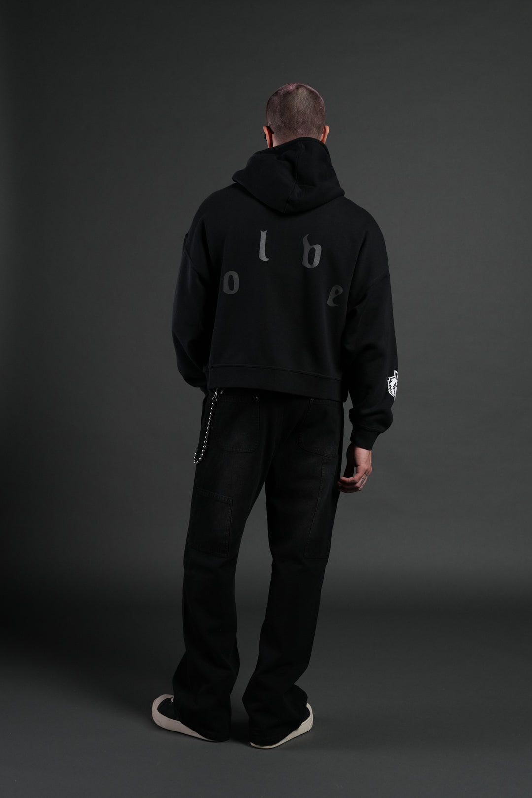 Heart of Thorns Vex Double Zip Hoodie in Black