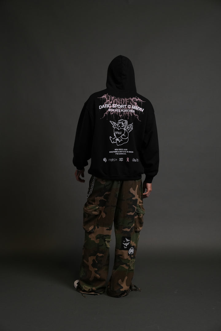 Cherub Core "Pierce" Hoodie in Black