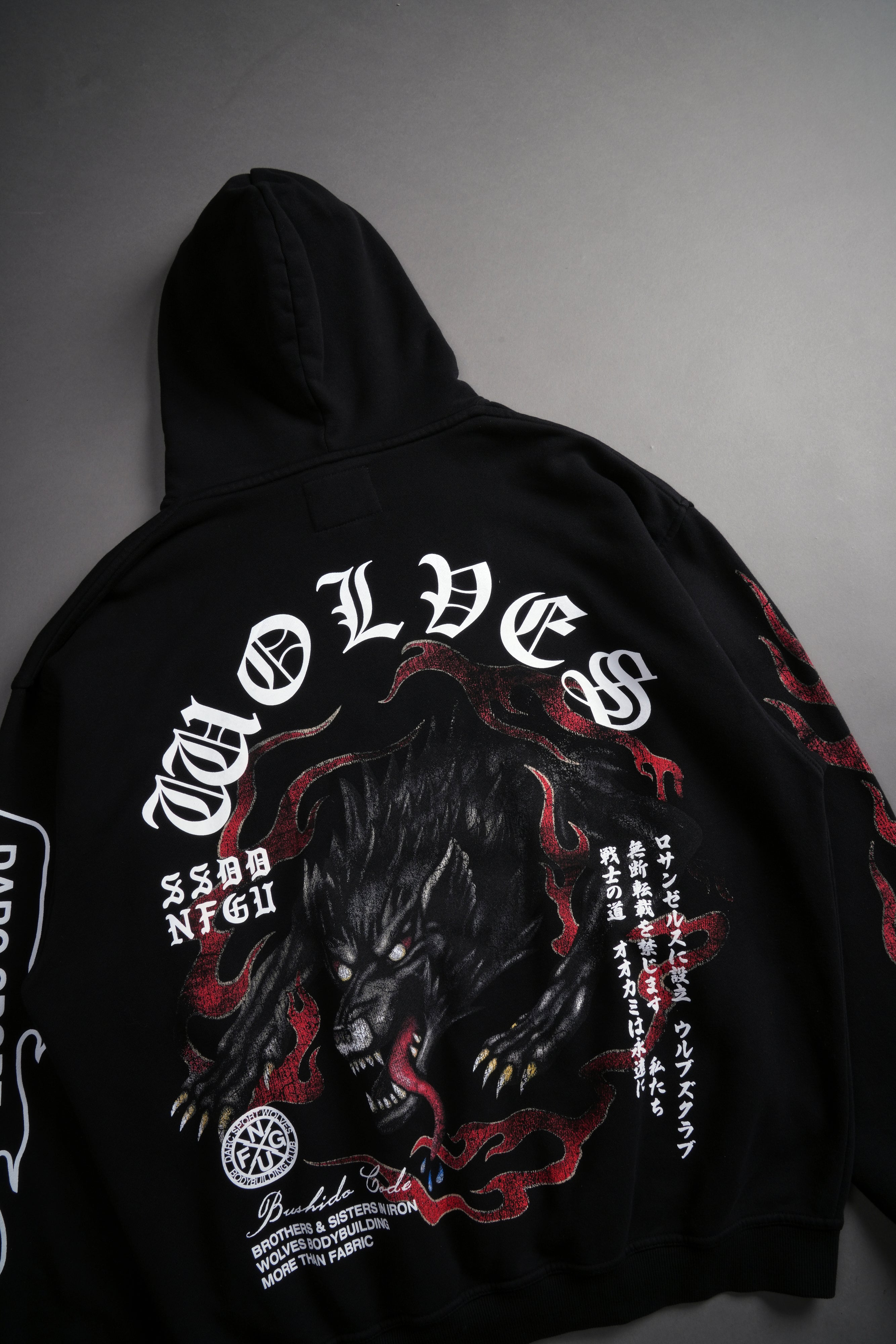 Through The Fire "Vintage Pierce" Hoodie in Black