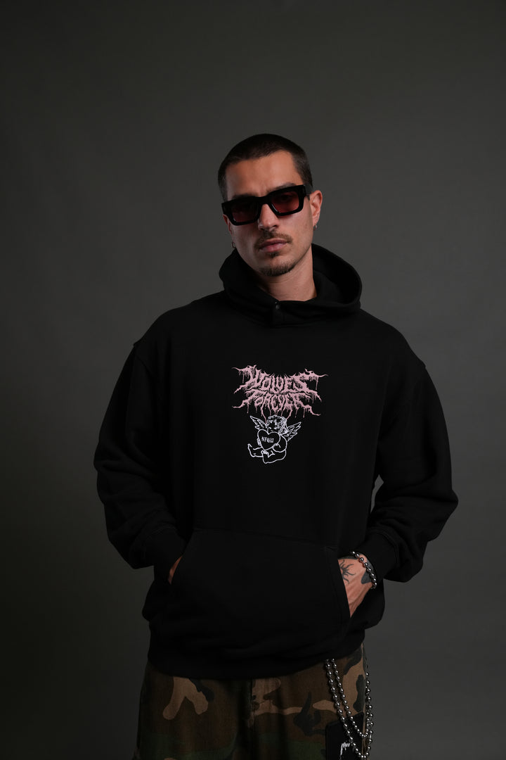 Cherub Core "Pierce" Hoodie in Black