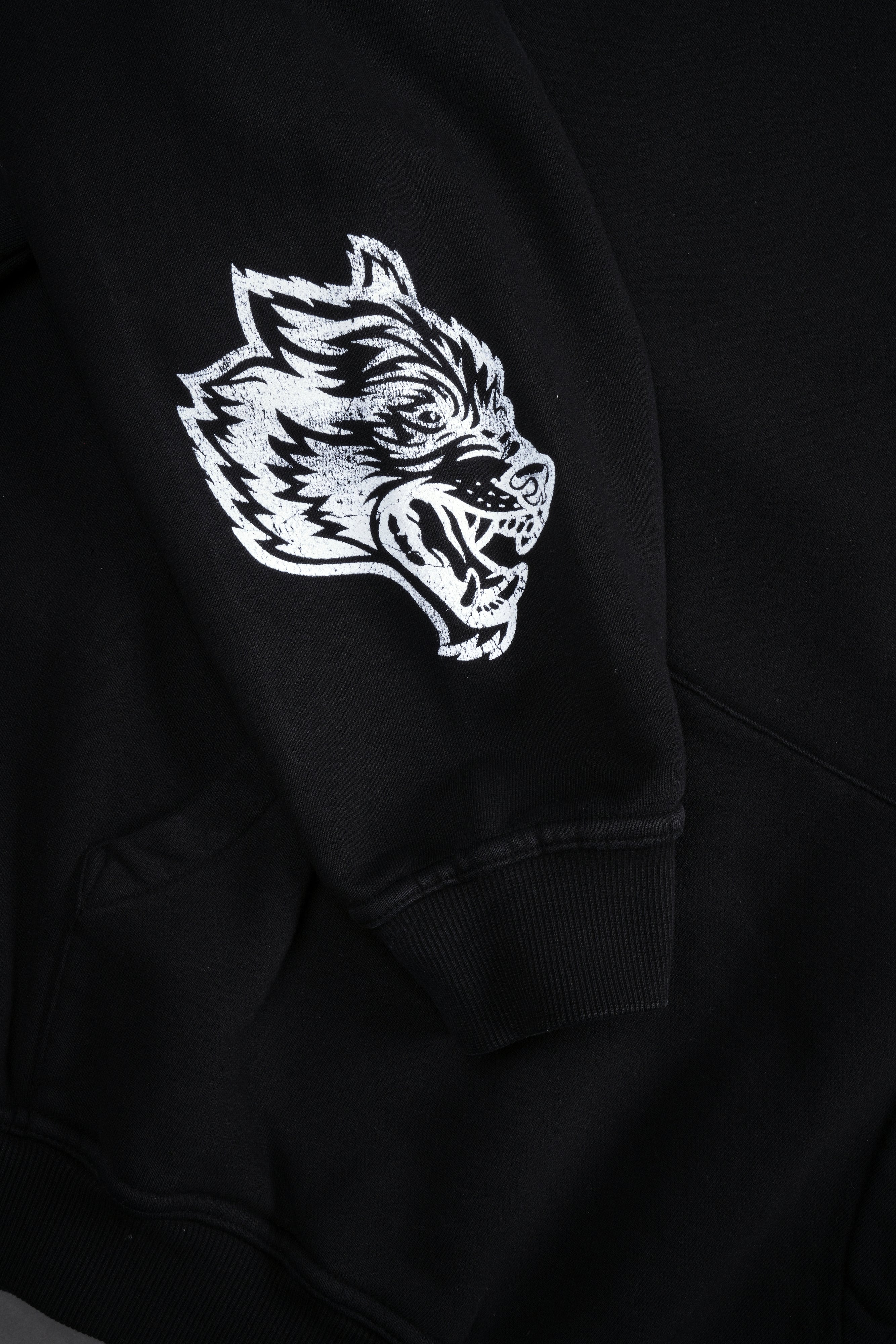 We’re store Not The Same Vintage Pierce Hoodie In Black/White