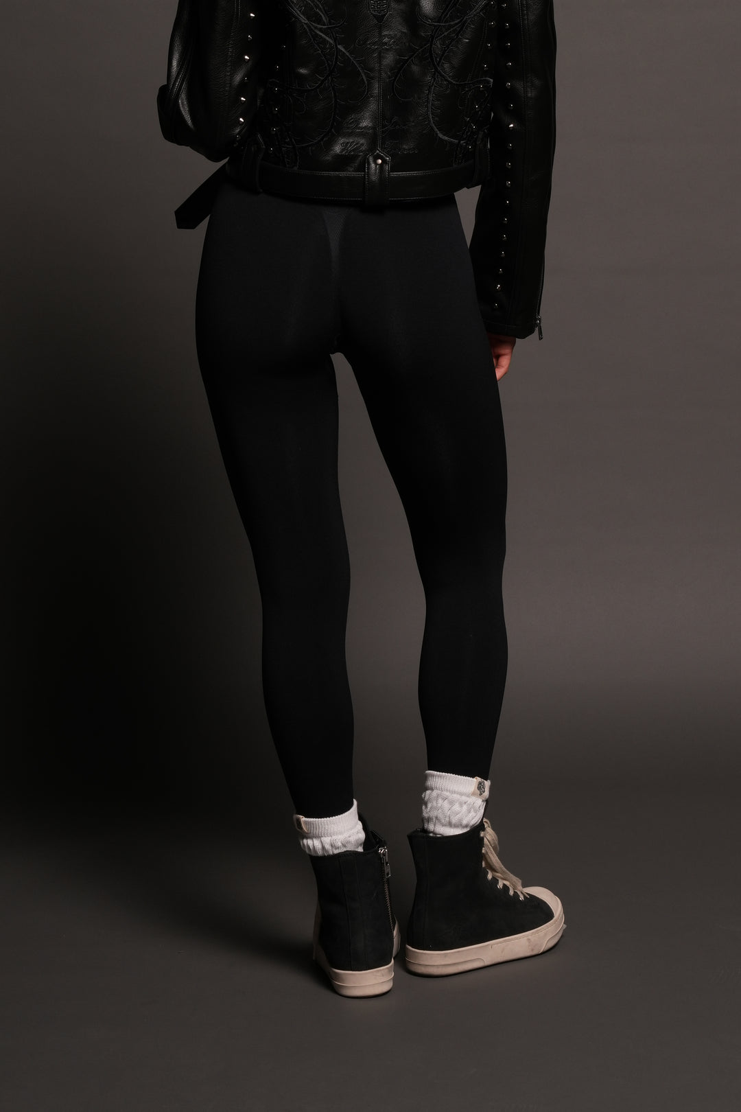 Dual Wolf Skylar Soft Seamless Leggings In Black