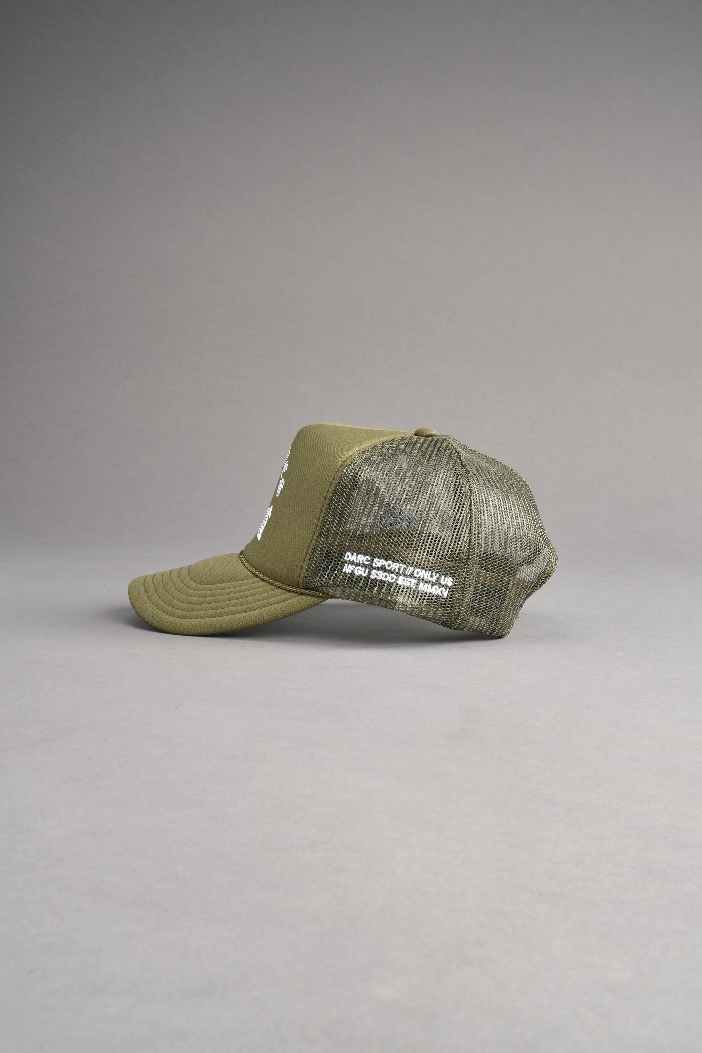 Okami Wolf Trucker Hat in Owen Green