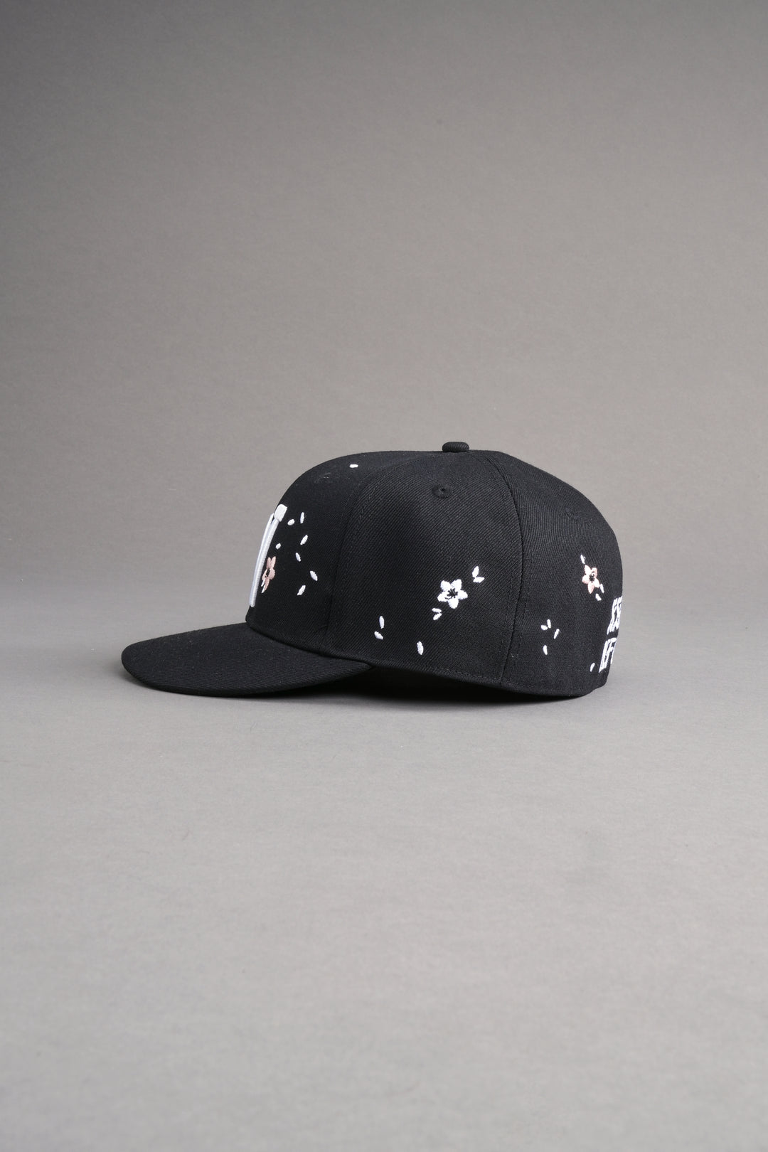 Wolves Sakura Fitted Hat in Black