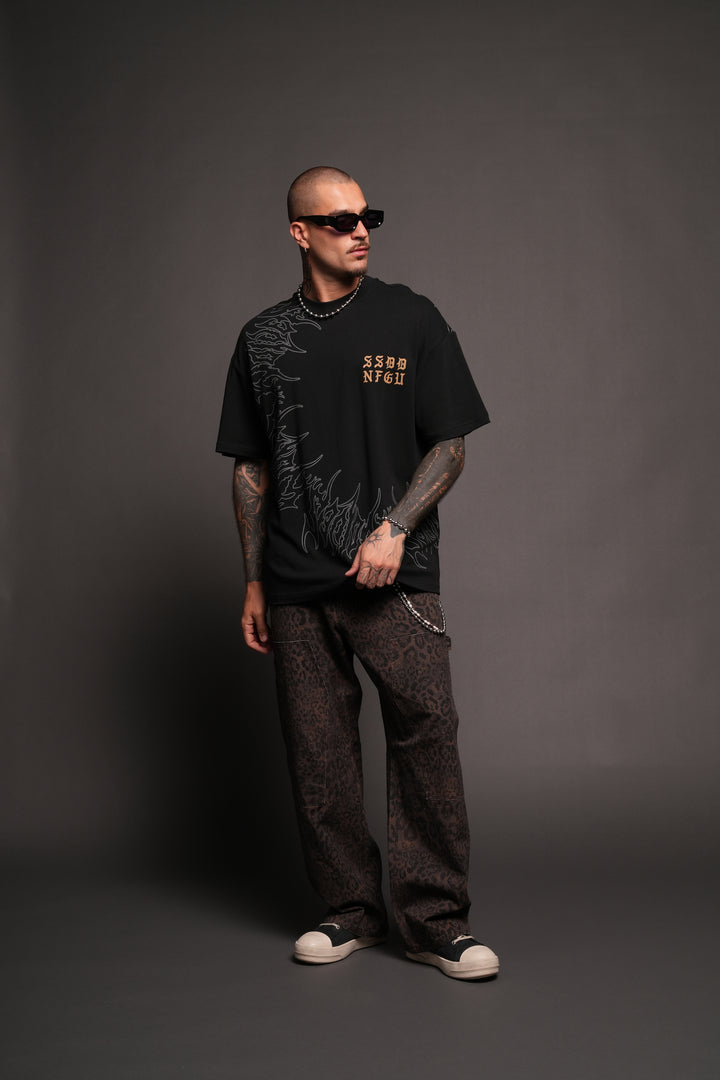 Cherub Hesh Premium Tee In Black