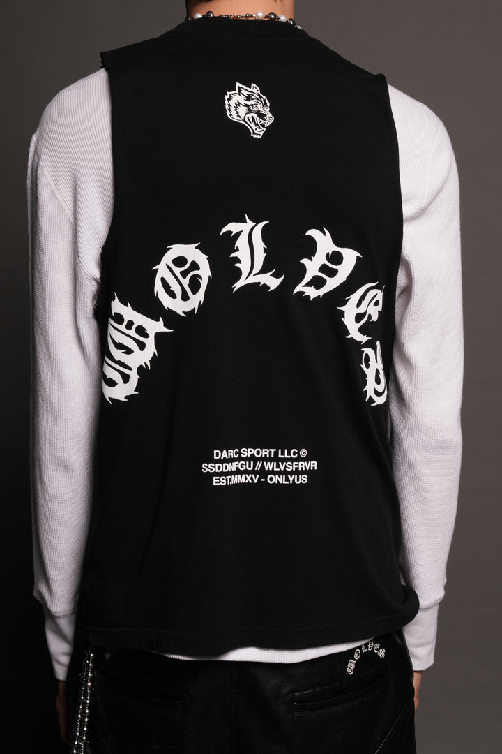 Michael Forever Tommy Muscle Tee In Black