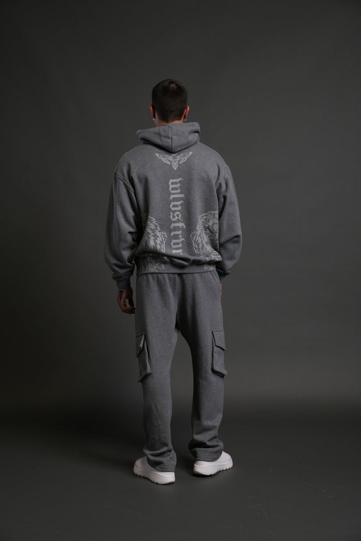 The Wolves & The Moth "Pierce" Hoodie in Darc Athletic