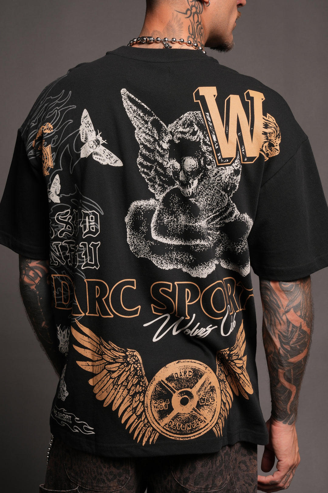 Cherub Hesh Premium Tee In Black