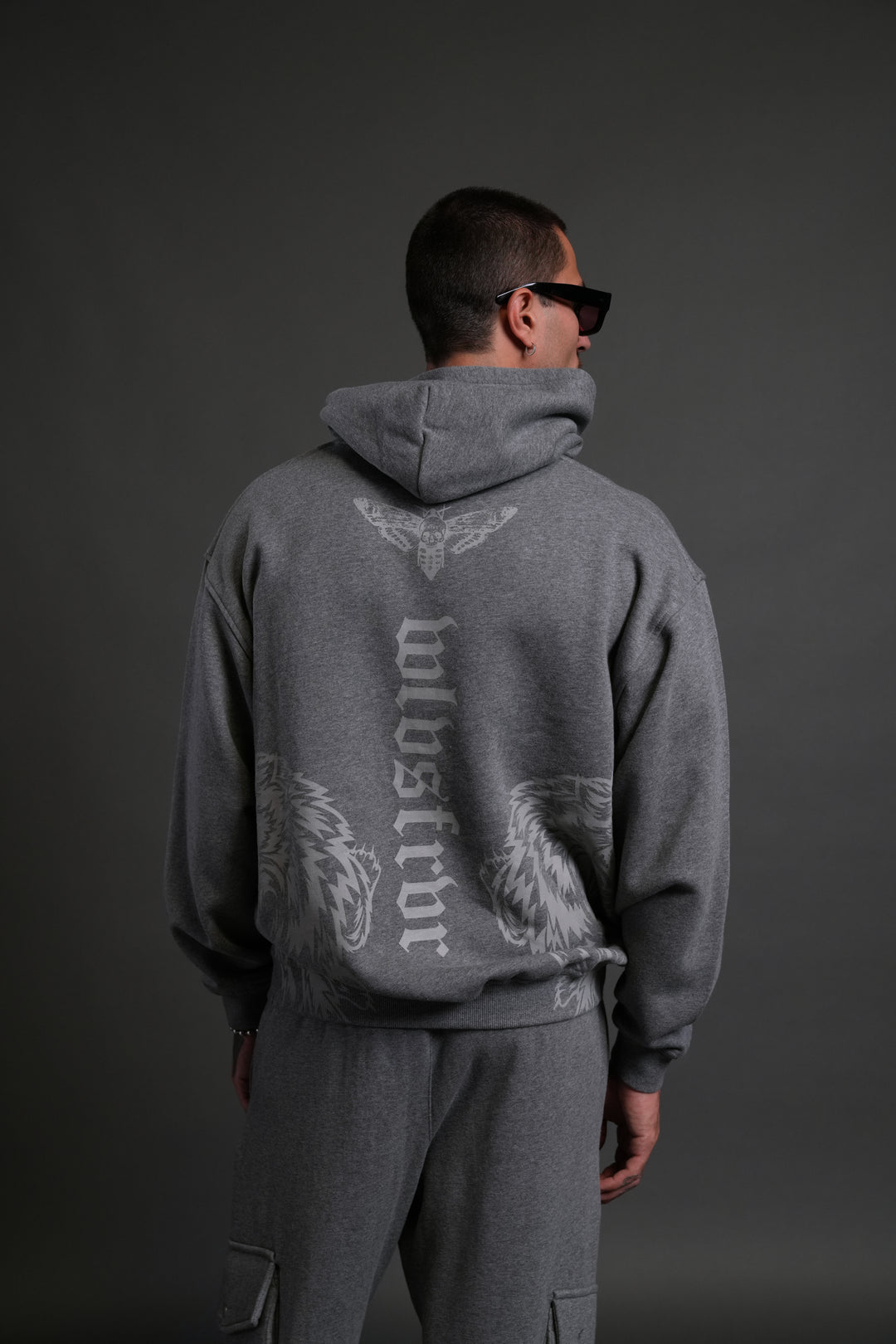 The Wolves & The Moth "Pierce" Hoodie in Darc Athletic