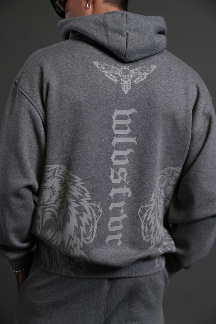 The Wolves & The Moth "Pierce" Hoodie in Darc Athletic