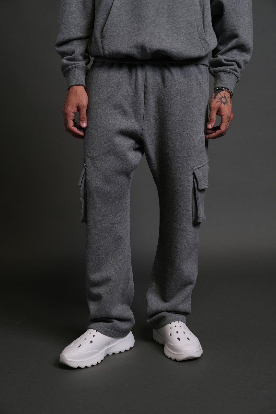 Wolf Chopper Bigelow Cargo Sweat Pants in Darc Athletic