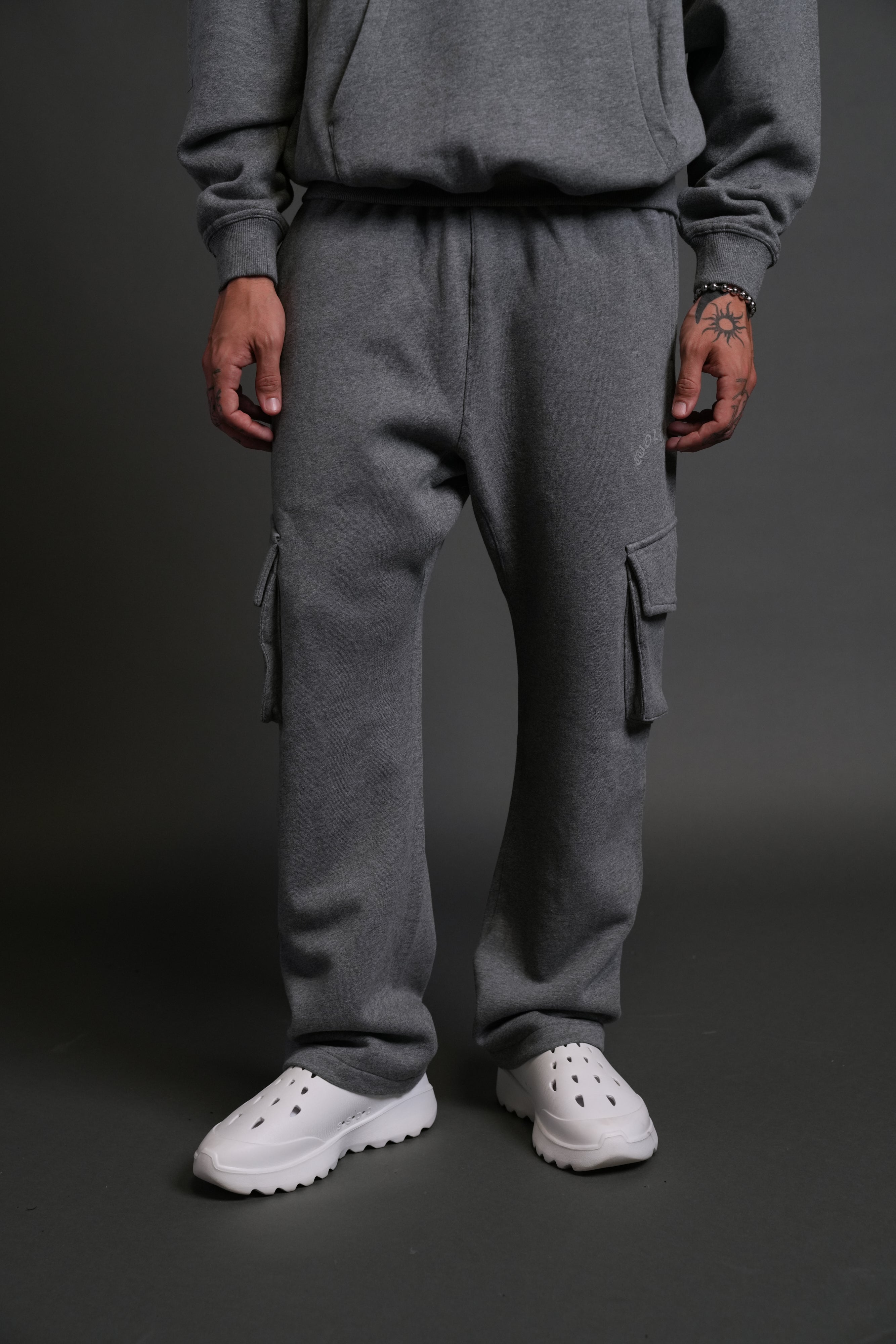 Wolf Chopper Bigelow Cargo Sweat Pants in Darc Athletic
