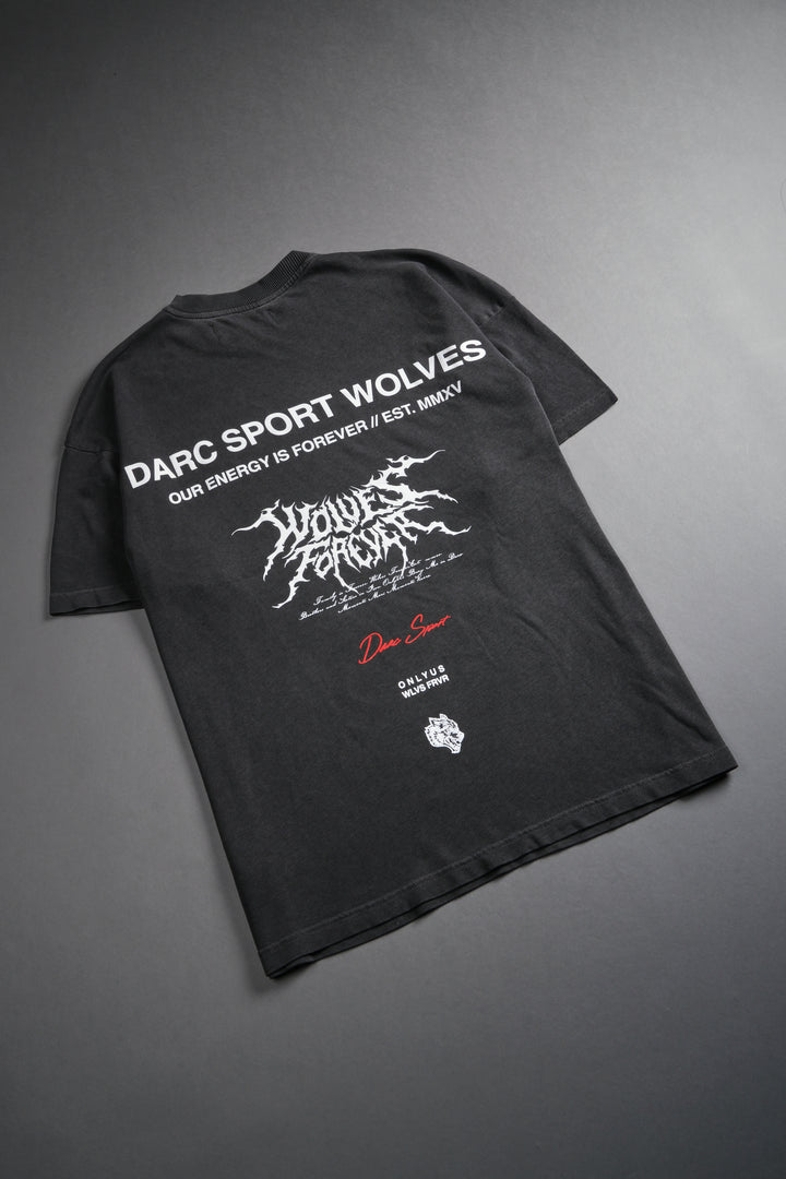 Itachi Forever "Premium" Oversized Tee in Wolf Gray