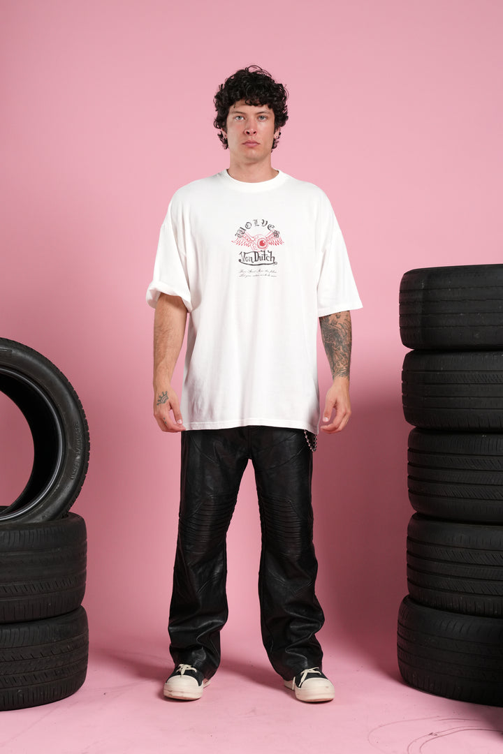 DSVD NFGU Premium Oversized Tee in Cream