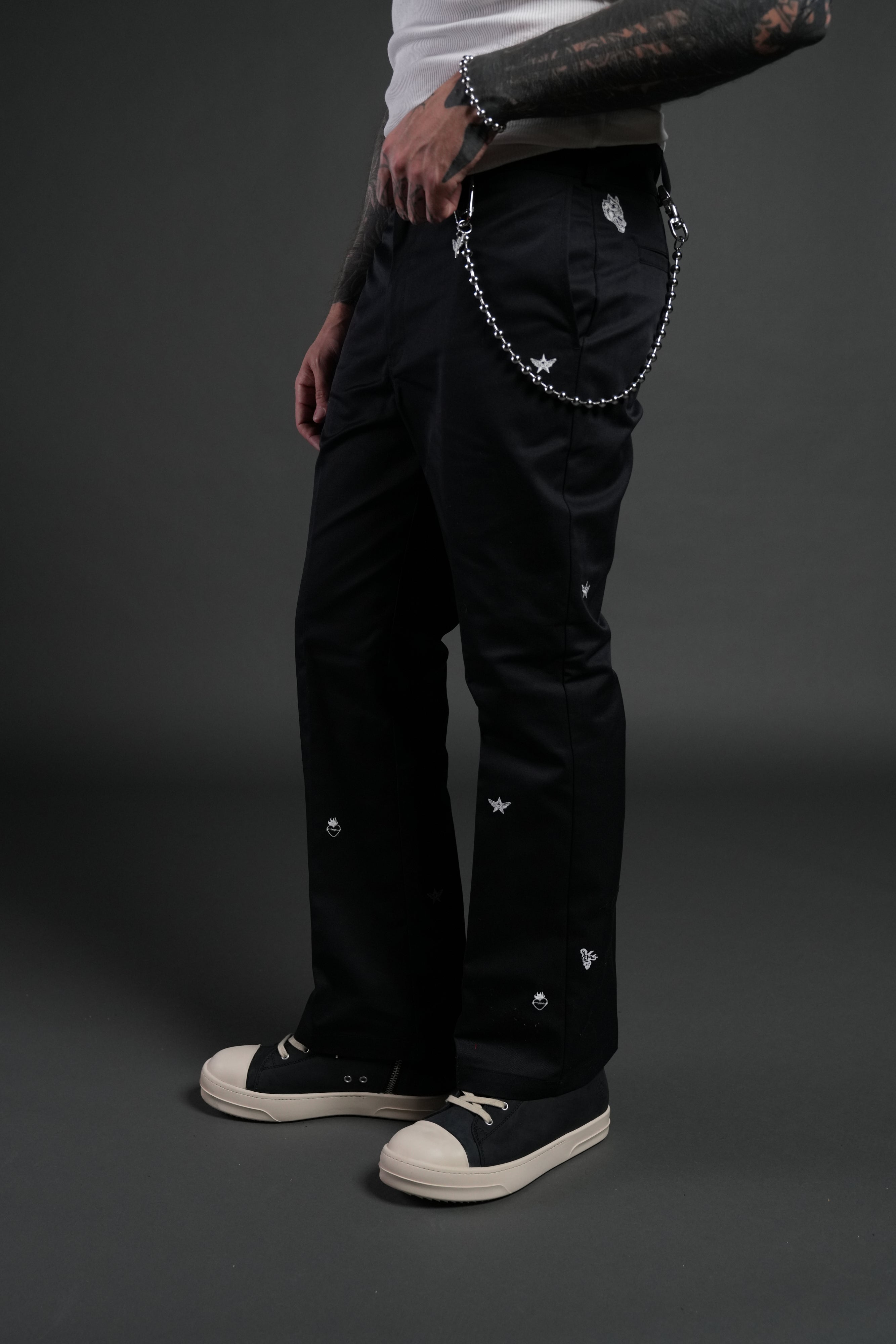 Verona Noir Rickies Pants in Black